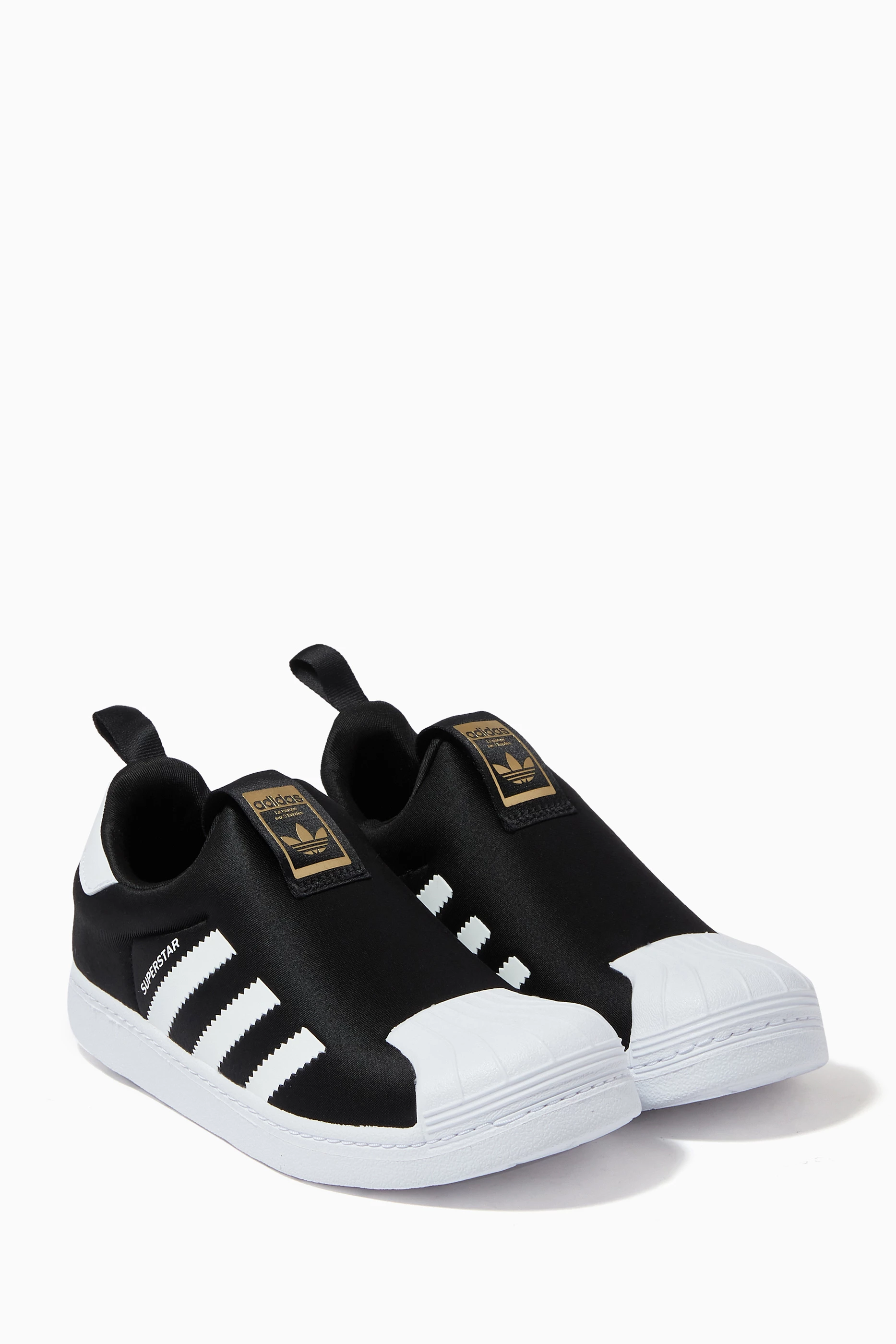 Superstar slip on online kids Black