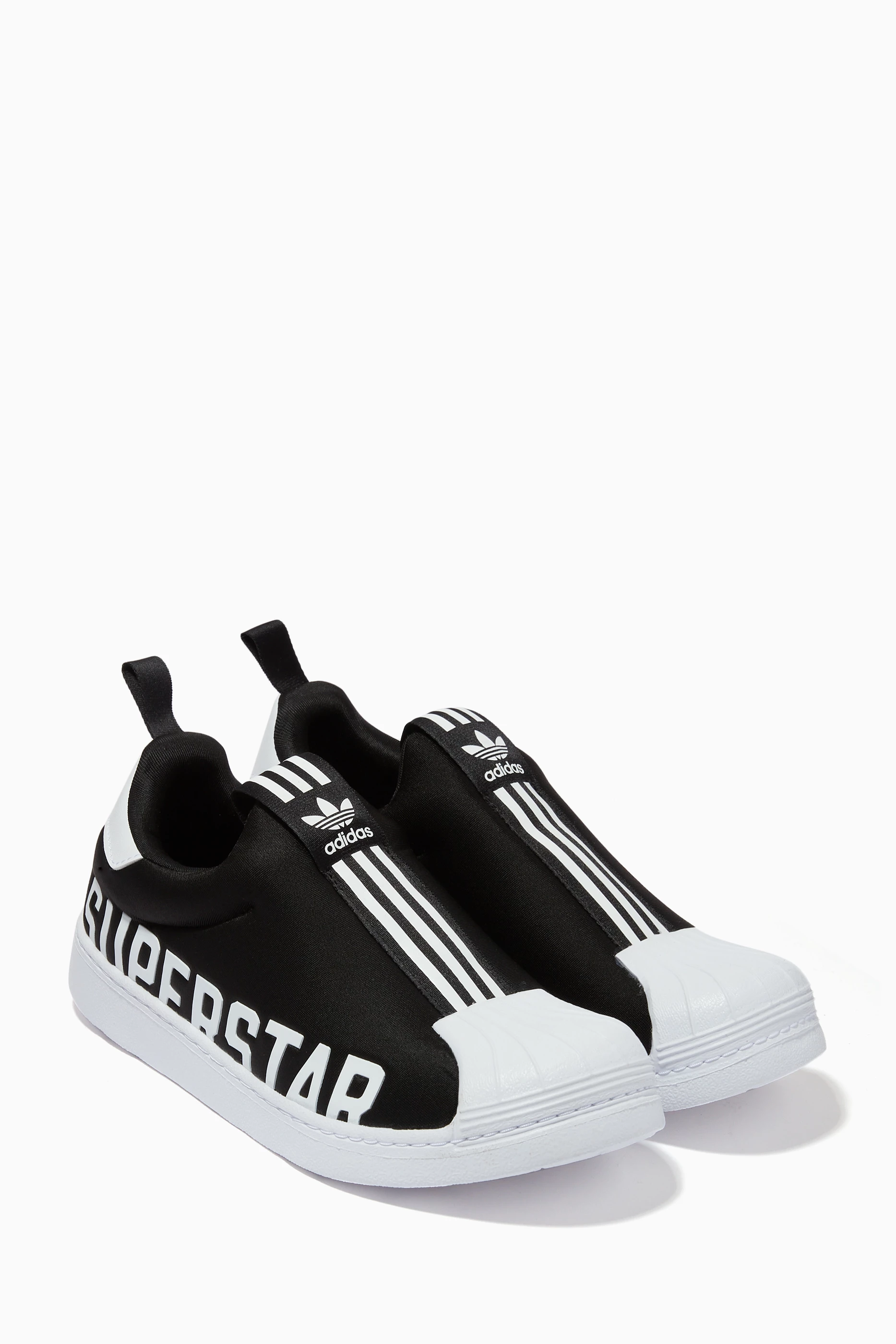 Buy adidas Black JB Superstar 360 X Sneakers in Mesh for Boys in