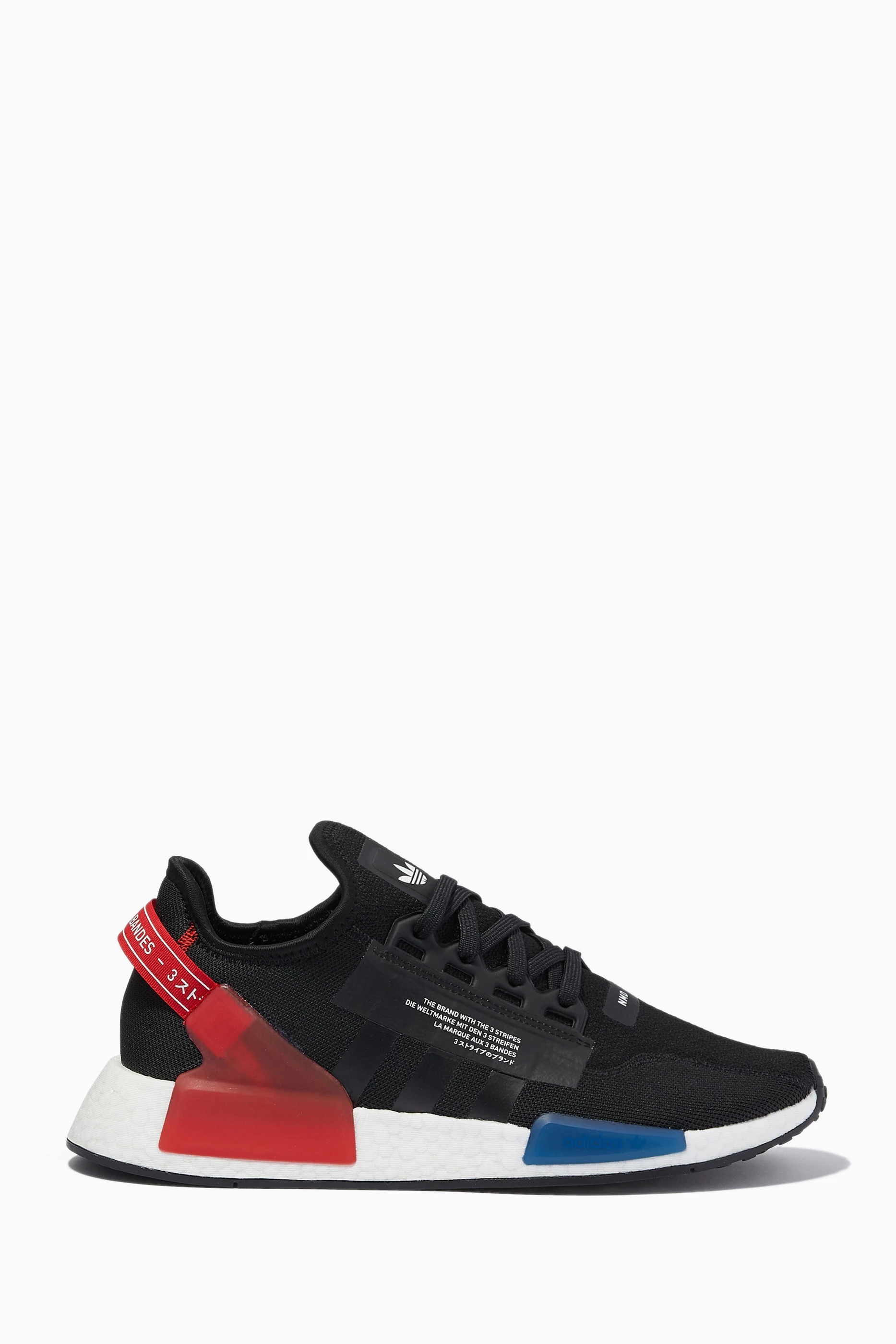 Originals nmd r1 black and blue store