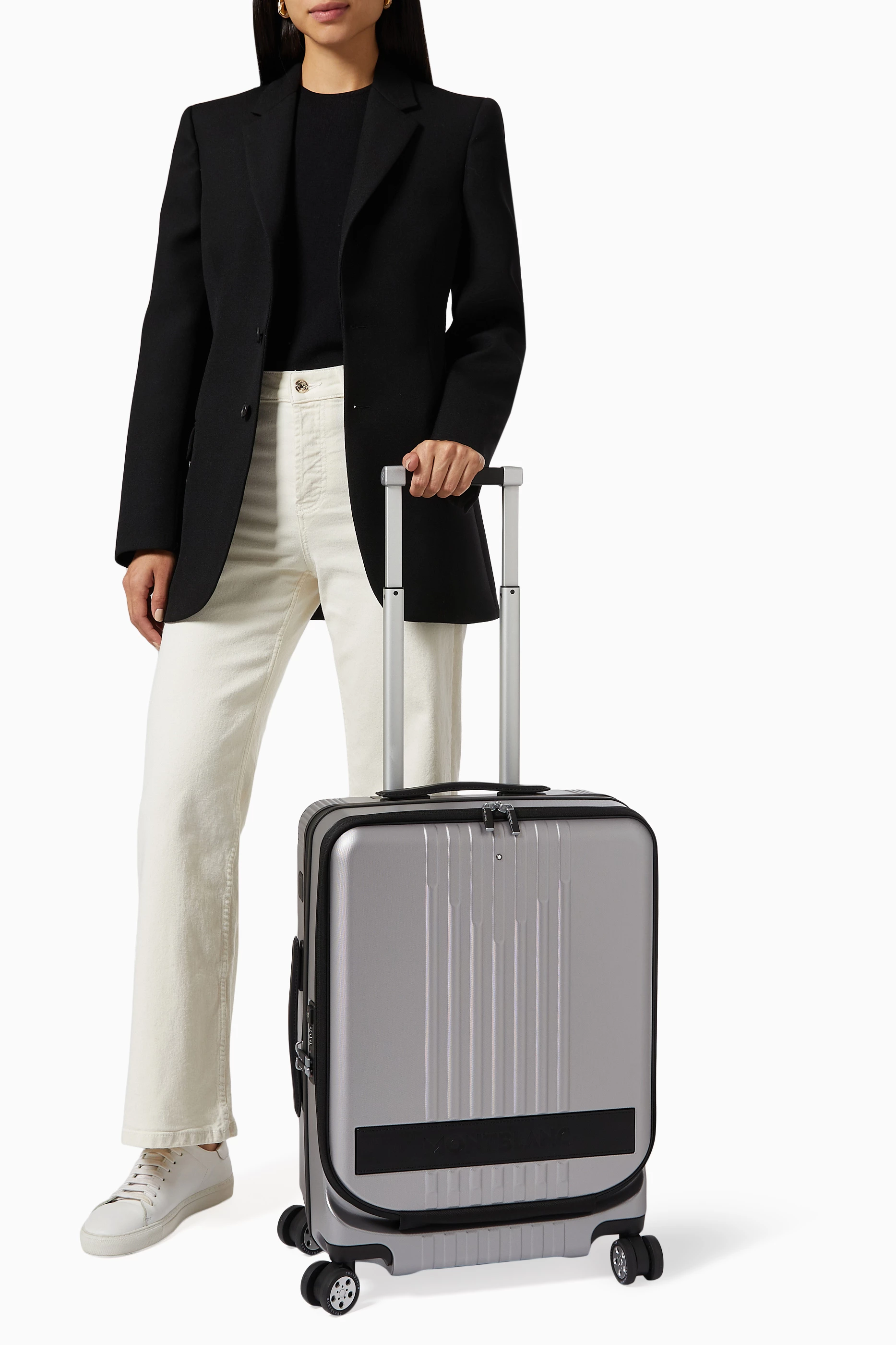 Montblanc #MY4810 Cabin Trolley with Front Pocket - Luxury Luggage