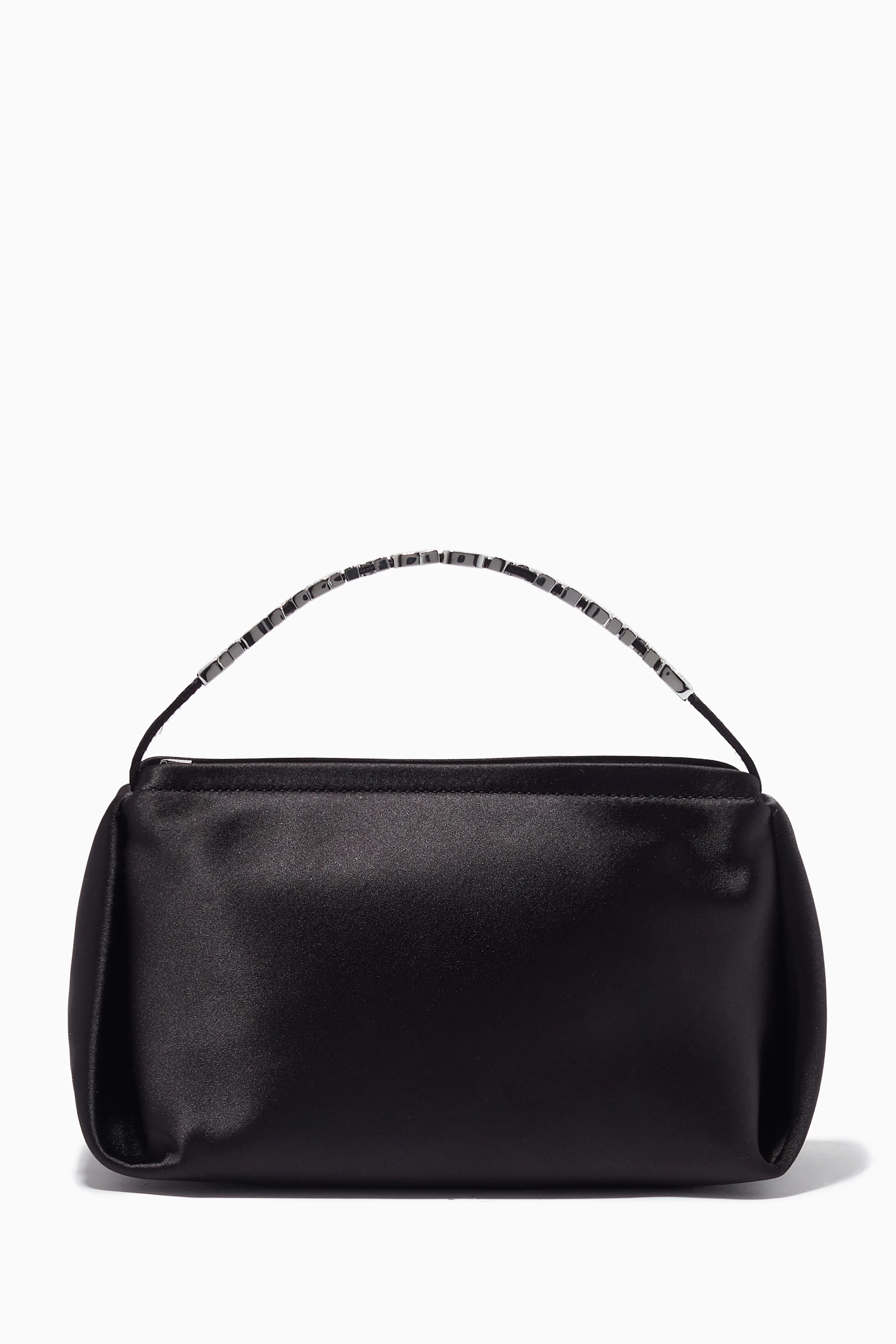 alexander wang marquess micro bag in satin