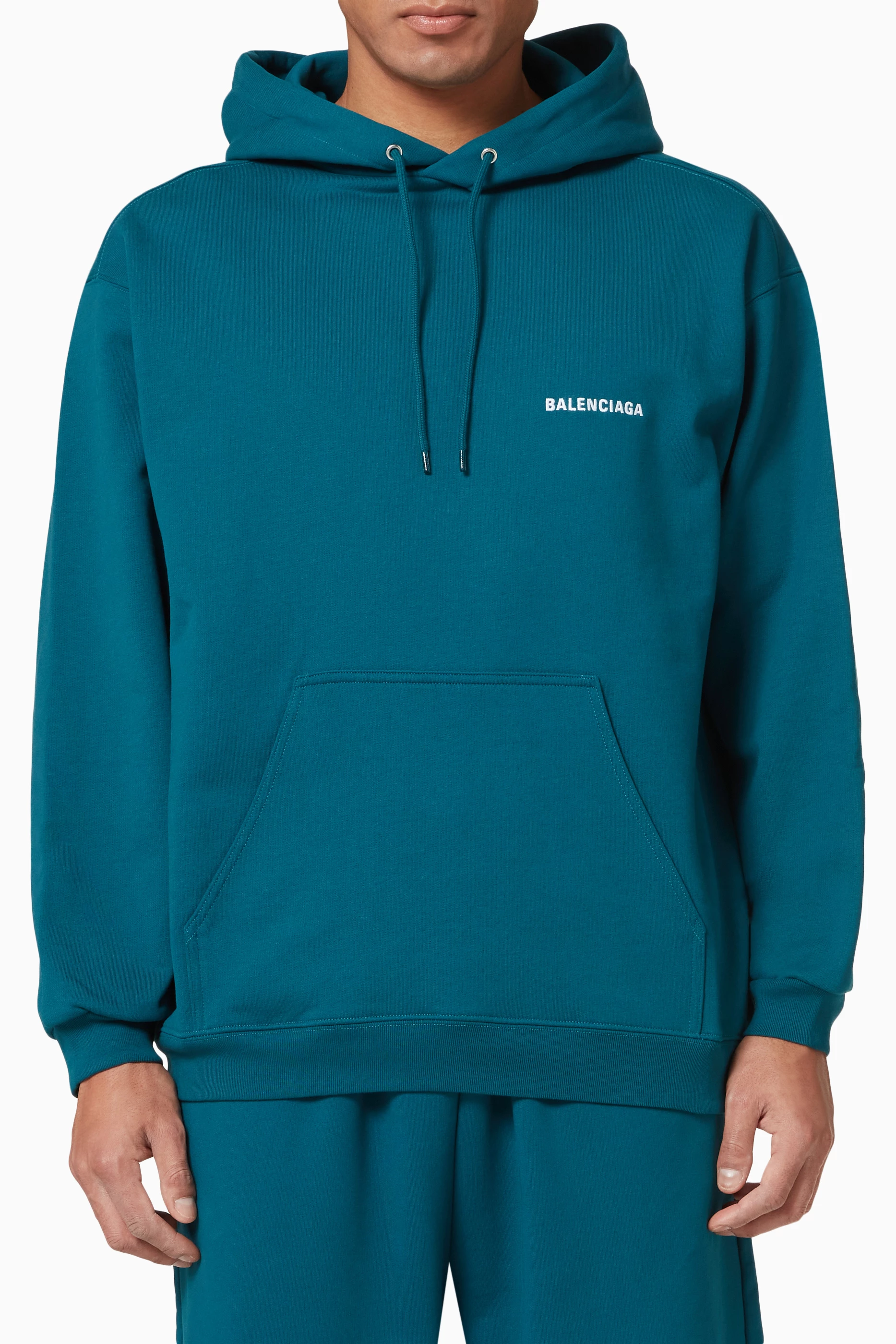 Balenciaga hoodie mens blue outlet