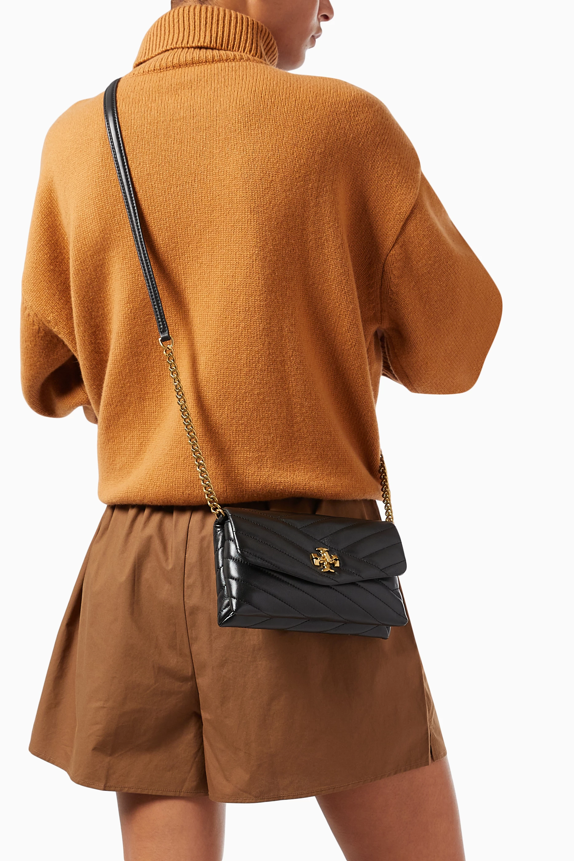 Kira chevron chain new arrivals wallet crossbody bag