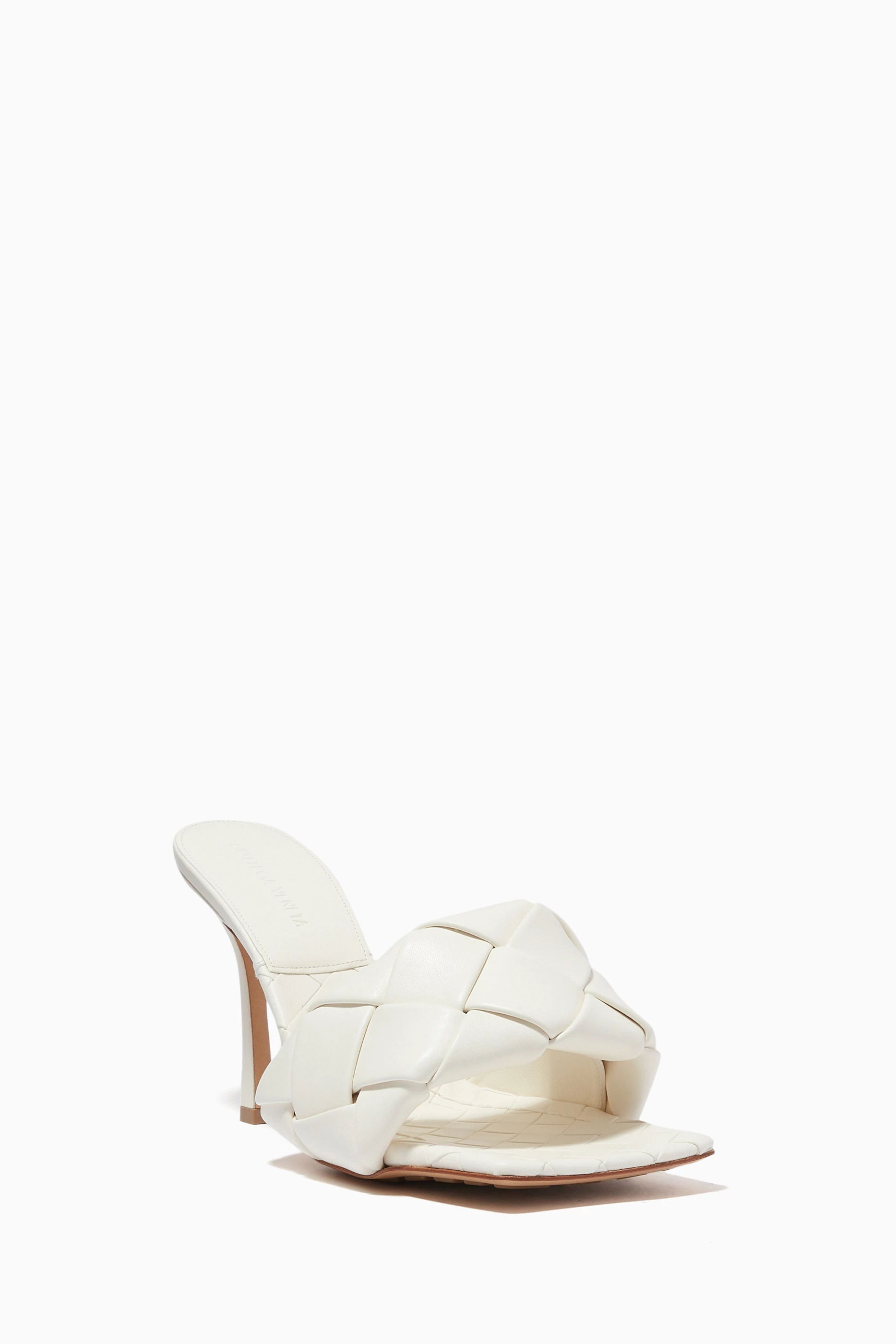 Bottega veneta white sandals outlet