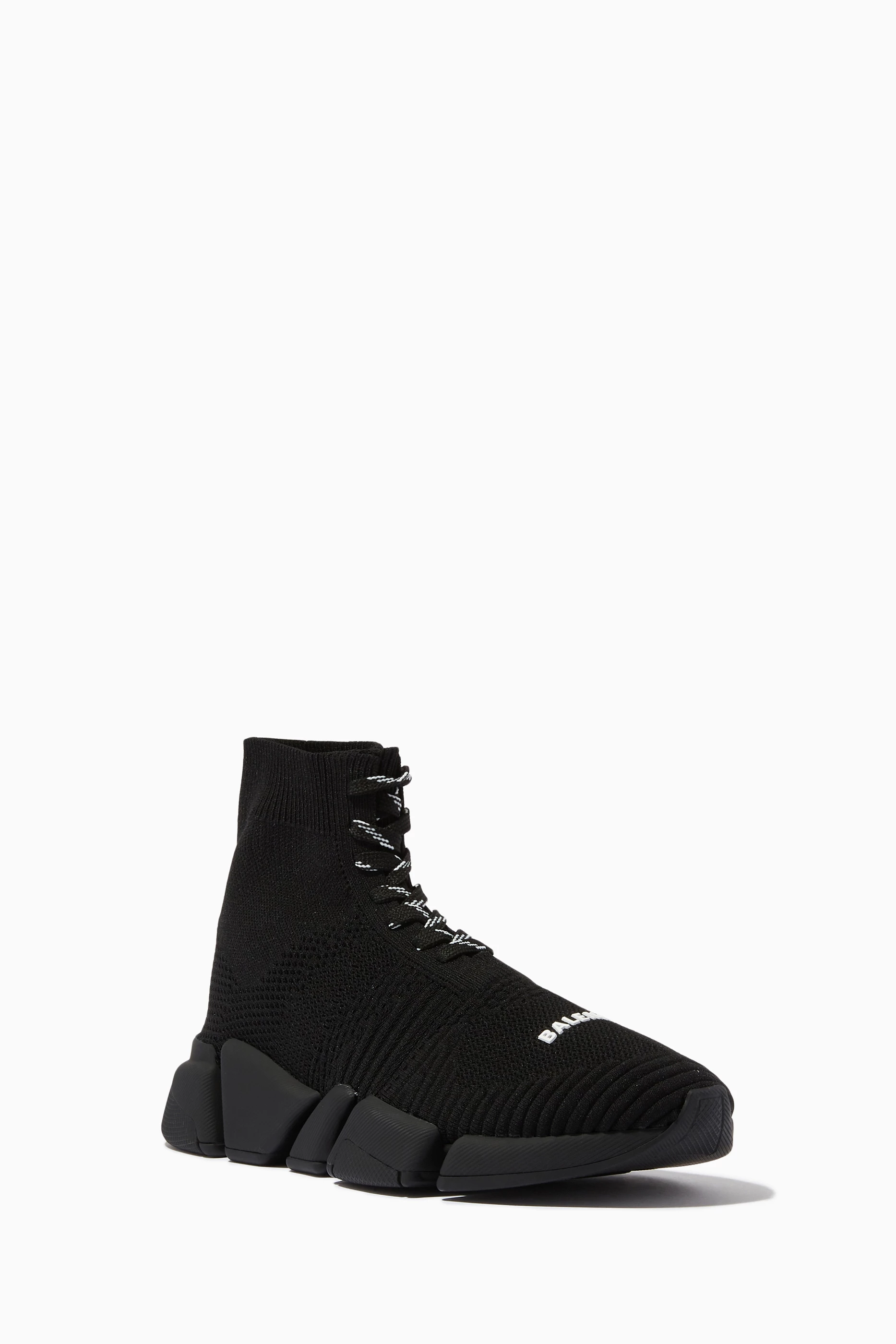 Balenciaga lace cheap up sneakers
