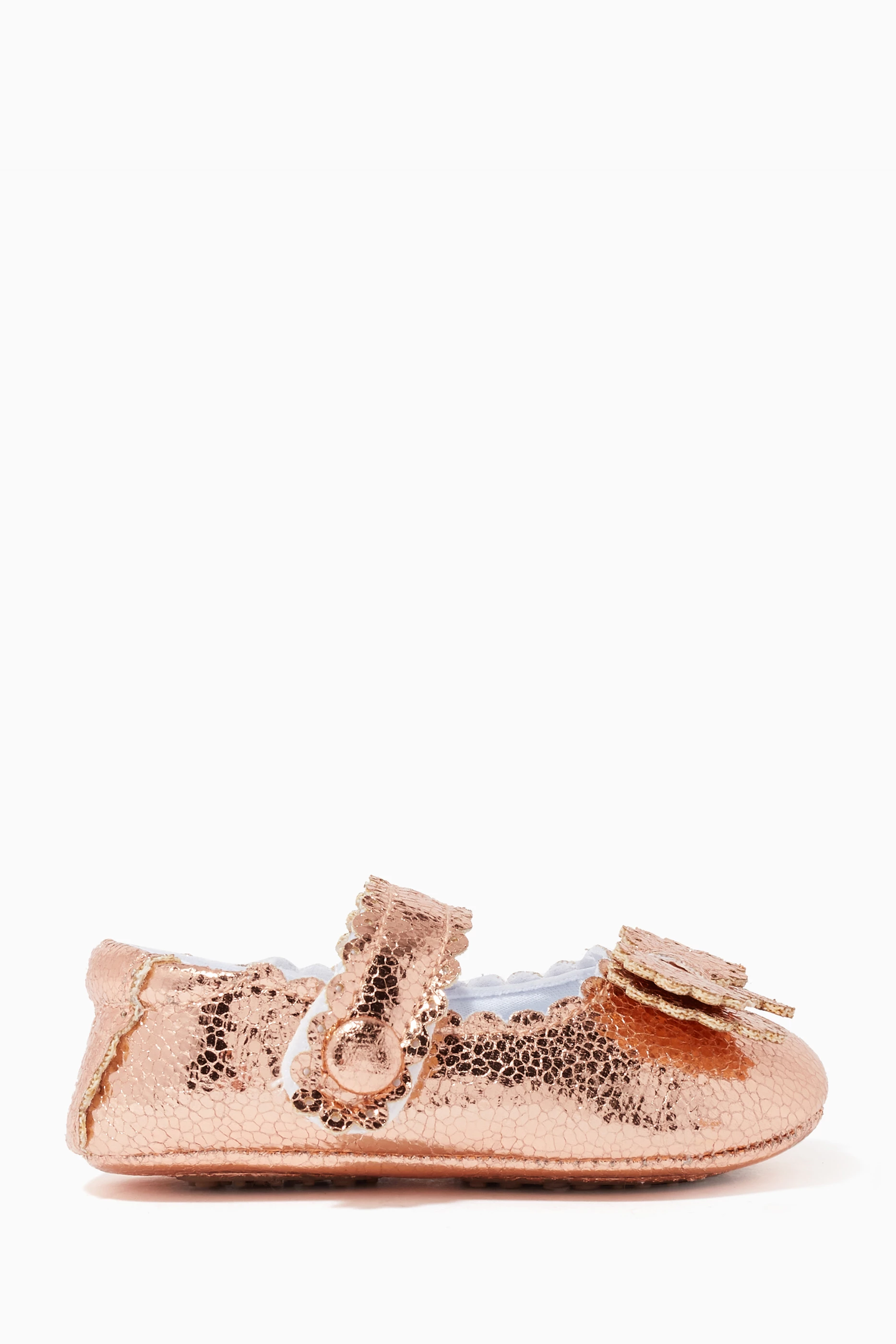 Gold infant hot sale dress shoes