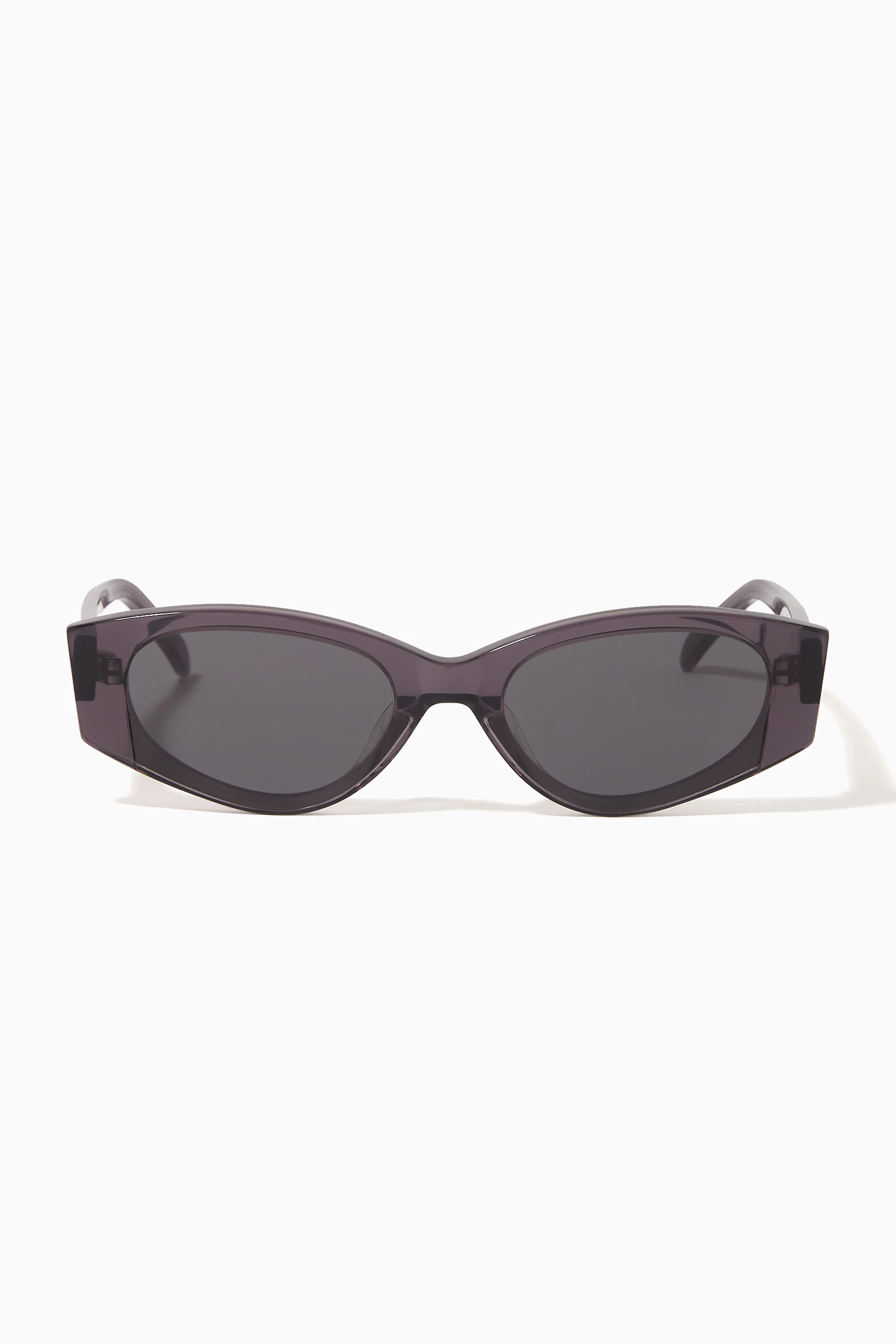 Grey cat eye sunglasses cheap