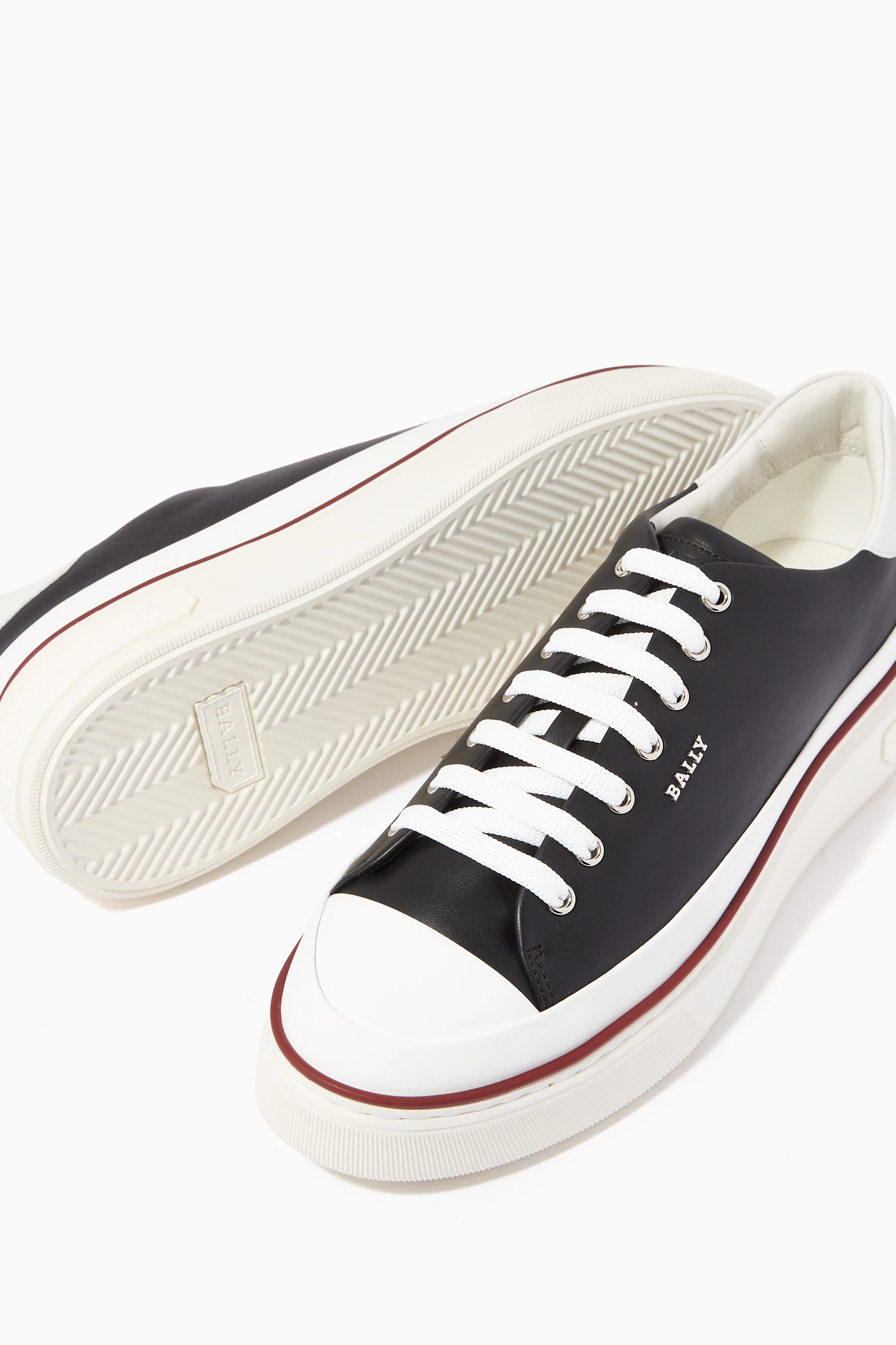 All white bally new arrivals shoes