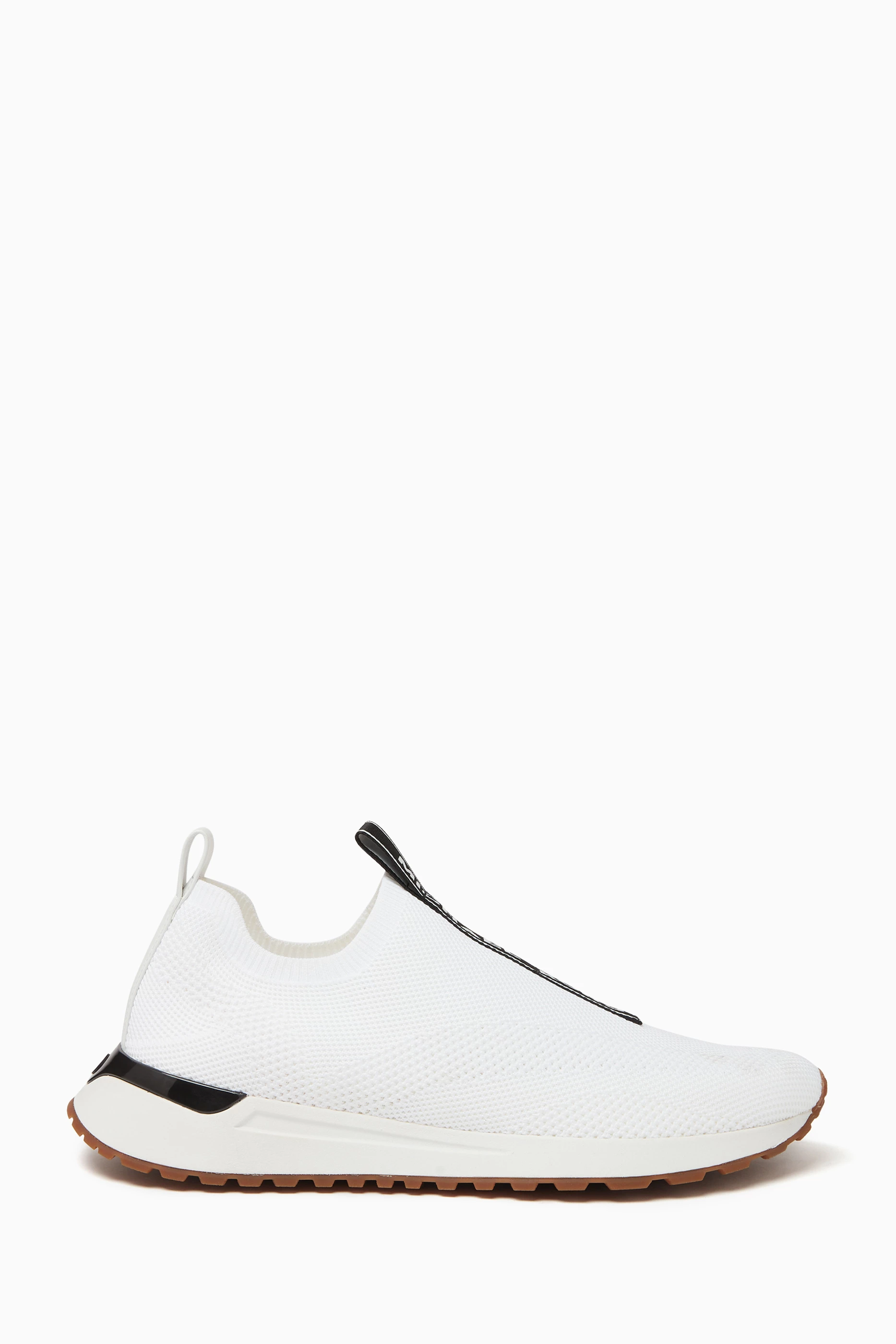 Stretch knit slip on sneakers hotsell