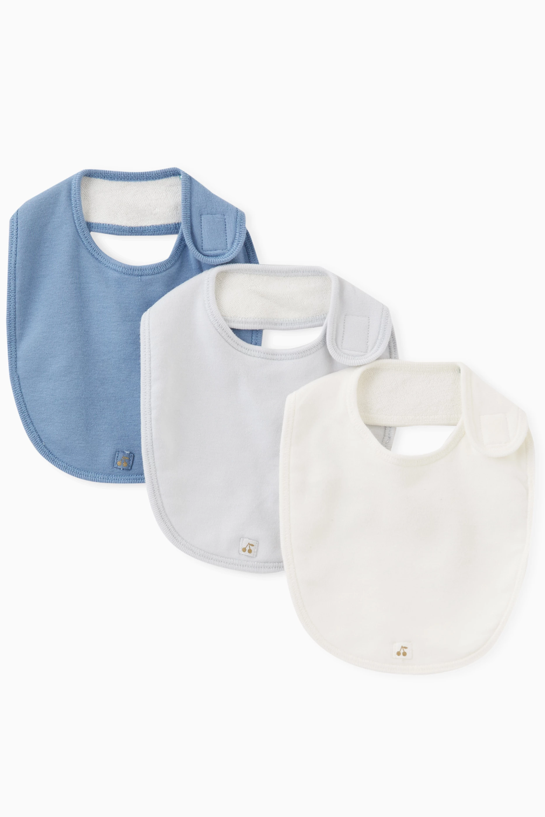 Plain discount cotton bibs