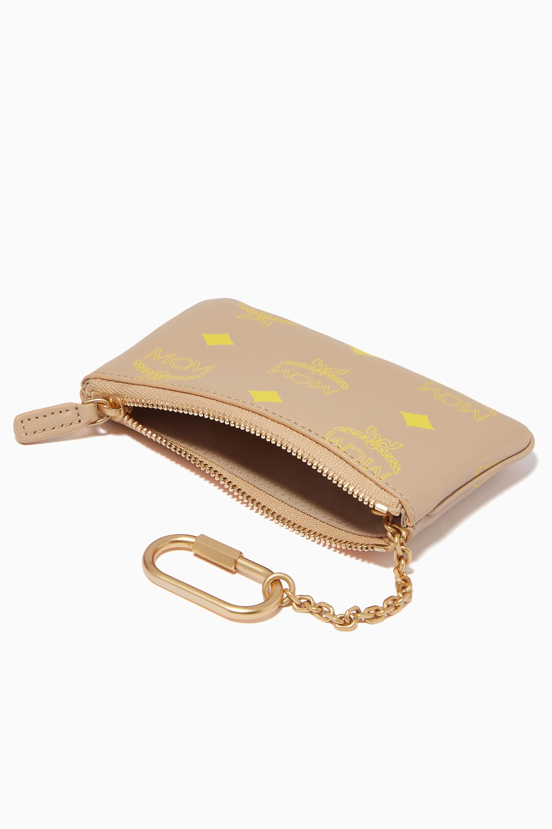 Mcm mini outlet key pouch