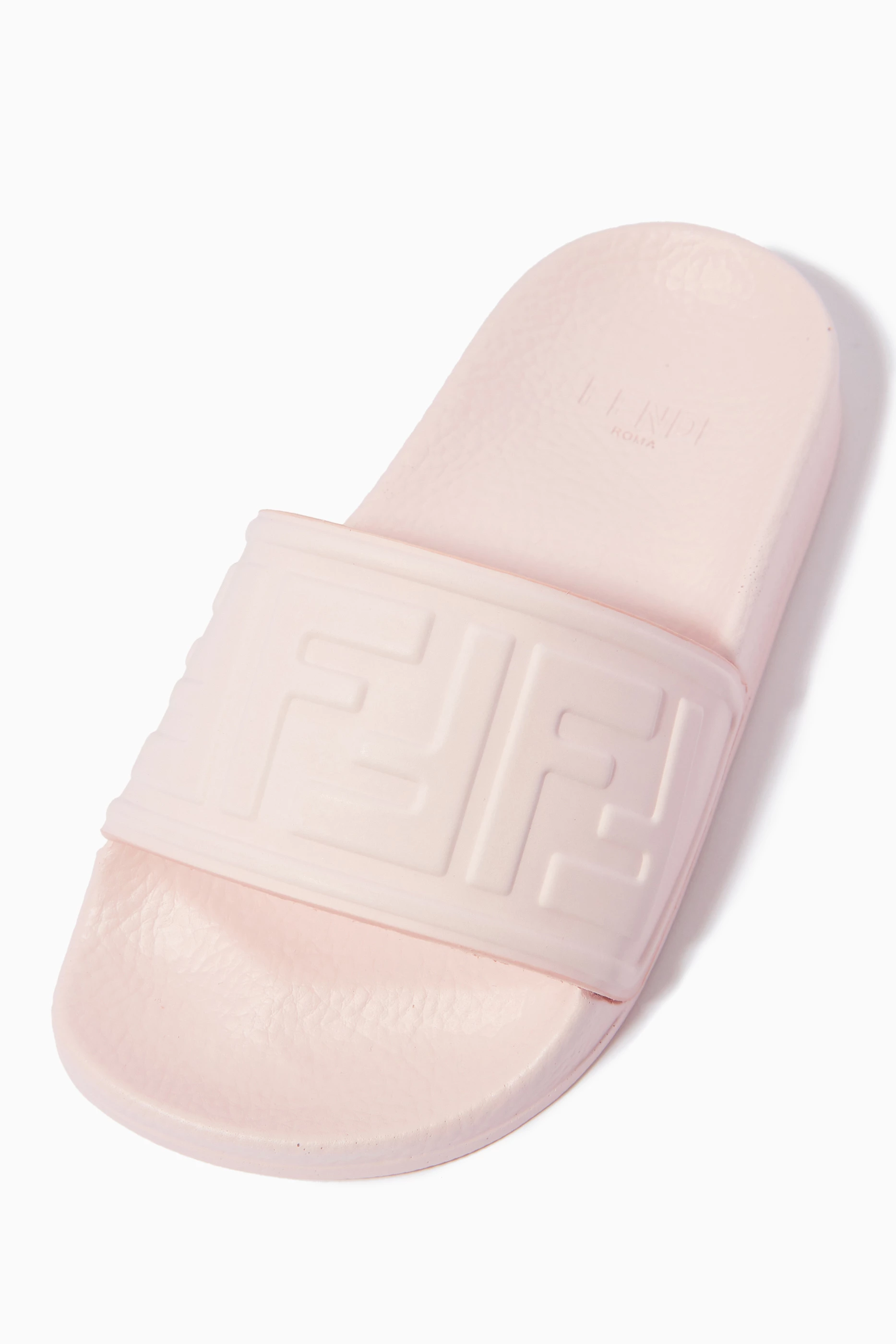 Pink best sale fendi slides