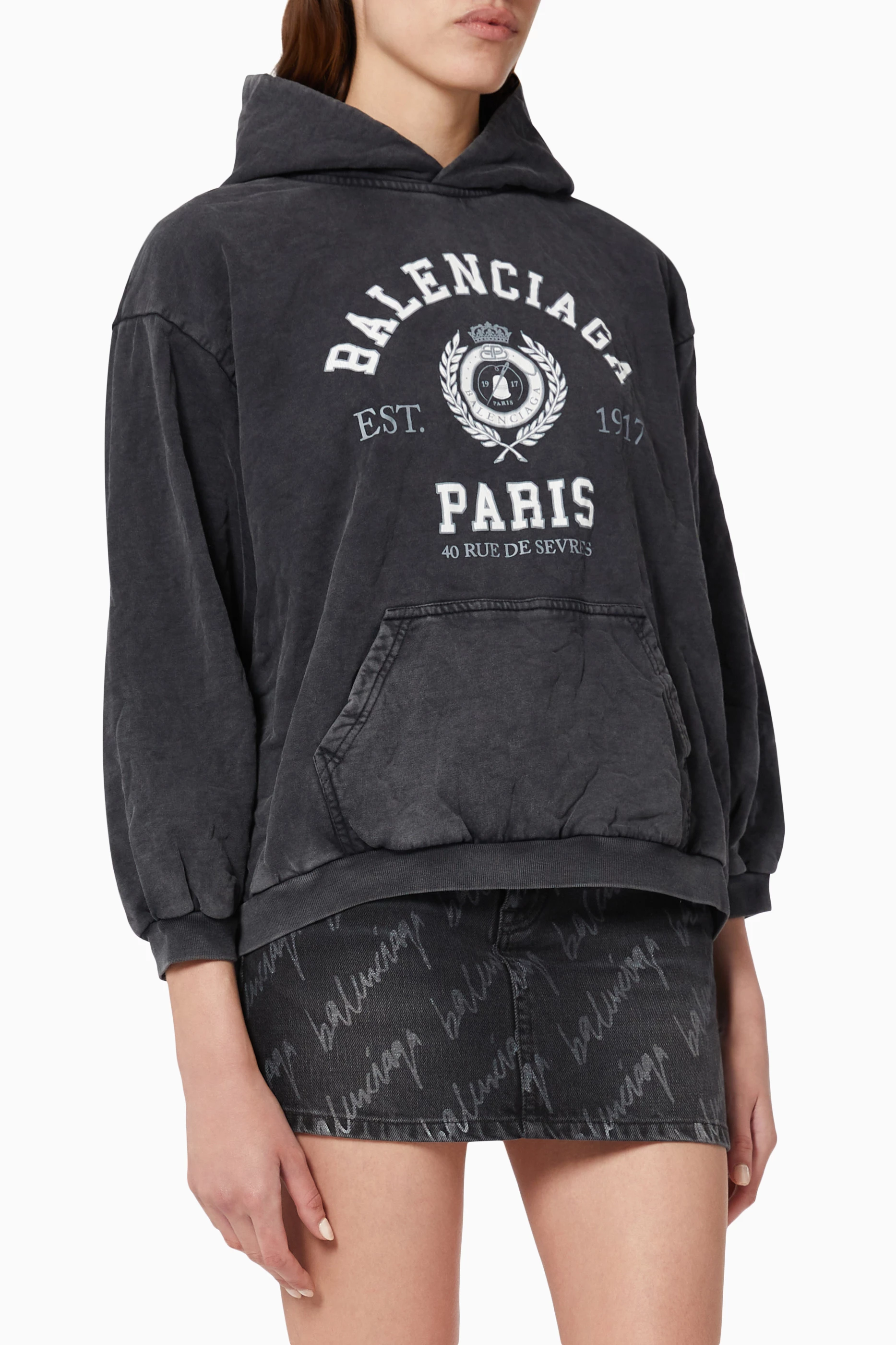 Balenciaga est 1917 hoodie store
