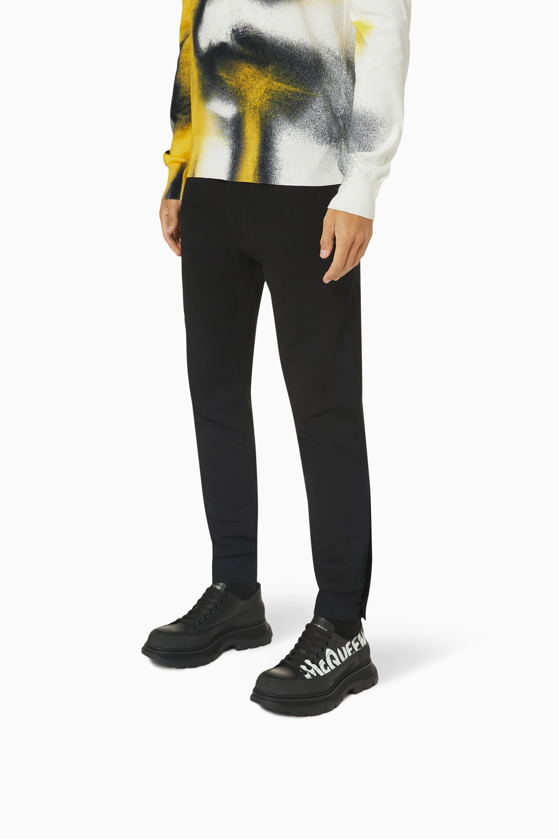 Alexander mcqueen discount flame sneakers