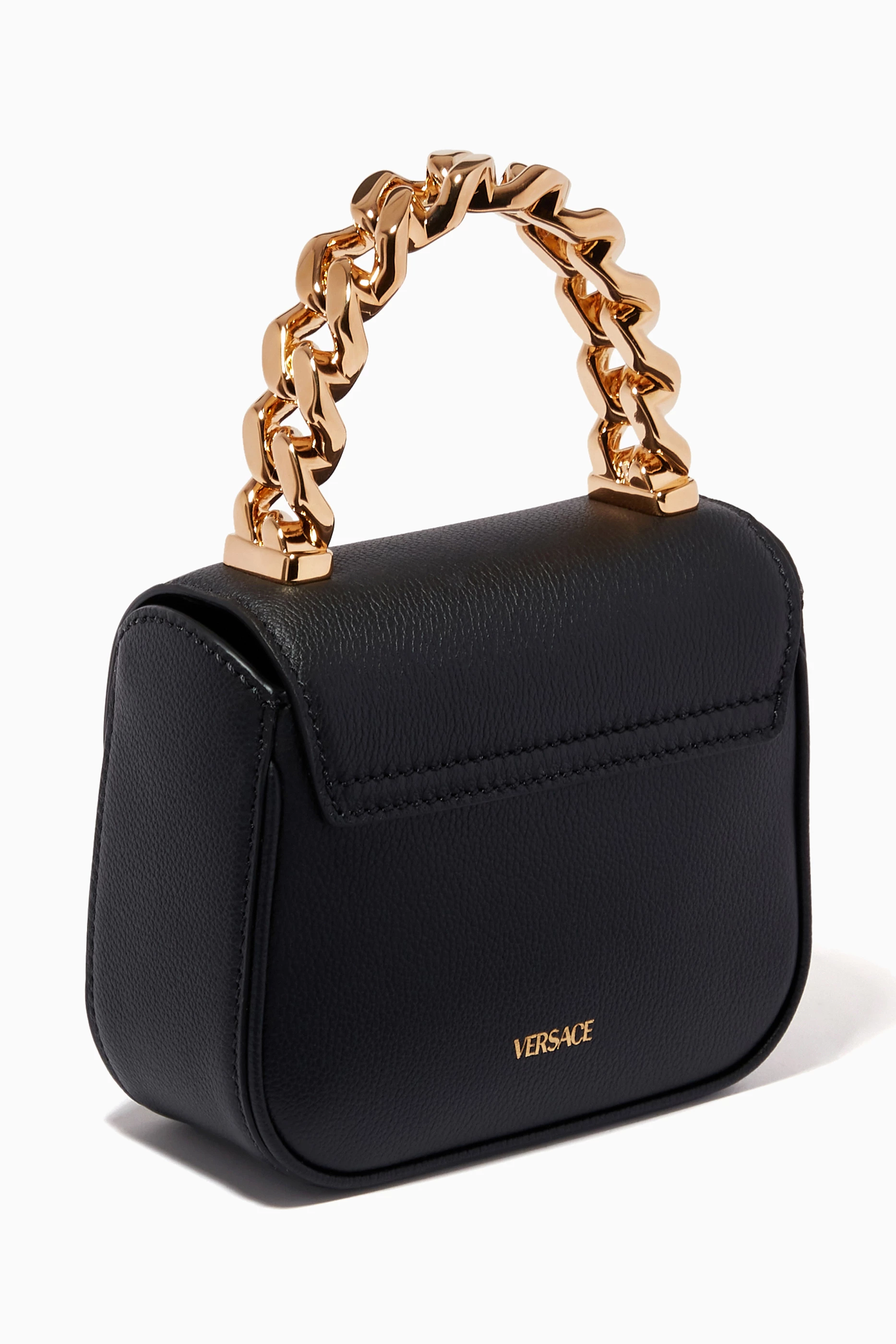Versace La Medusa mini bag for Women - Gold in UAE