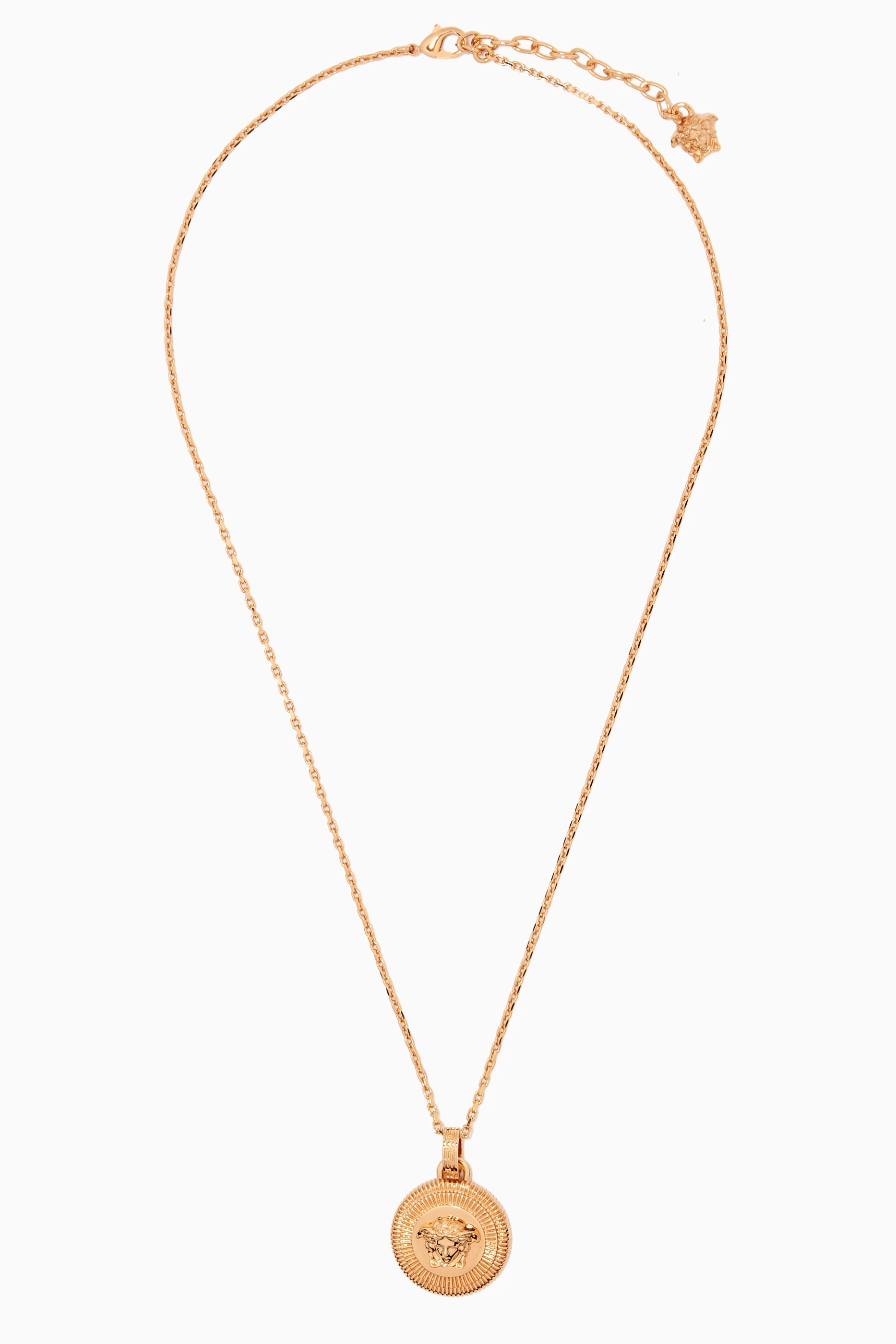 Versace coin clearance necklace