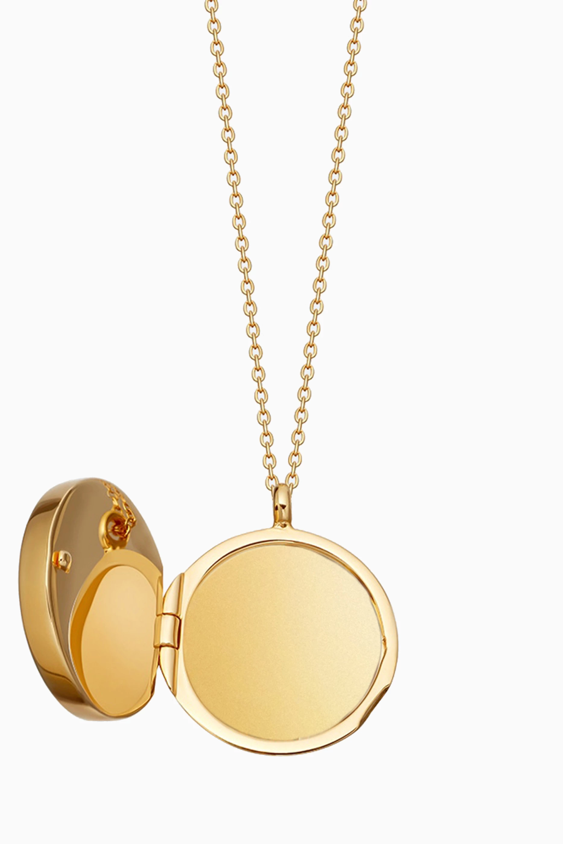 Buy Astley Clarke Gold Slice Stilla Mother of Pearl Locket