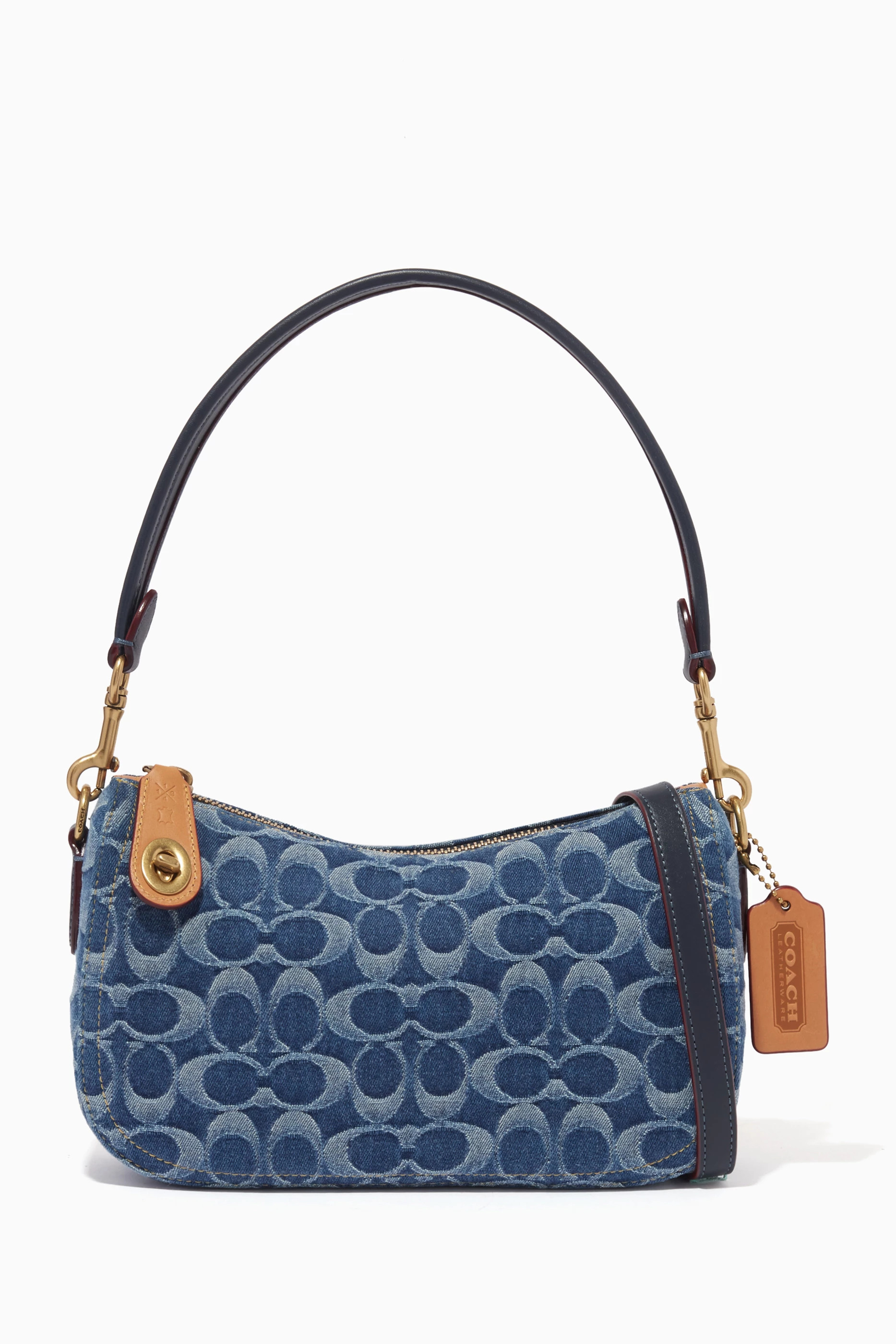 Coach sales denim crossbody