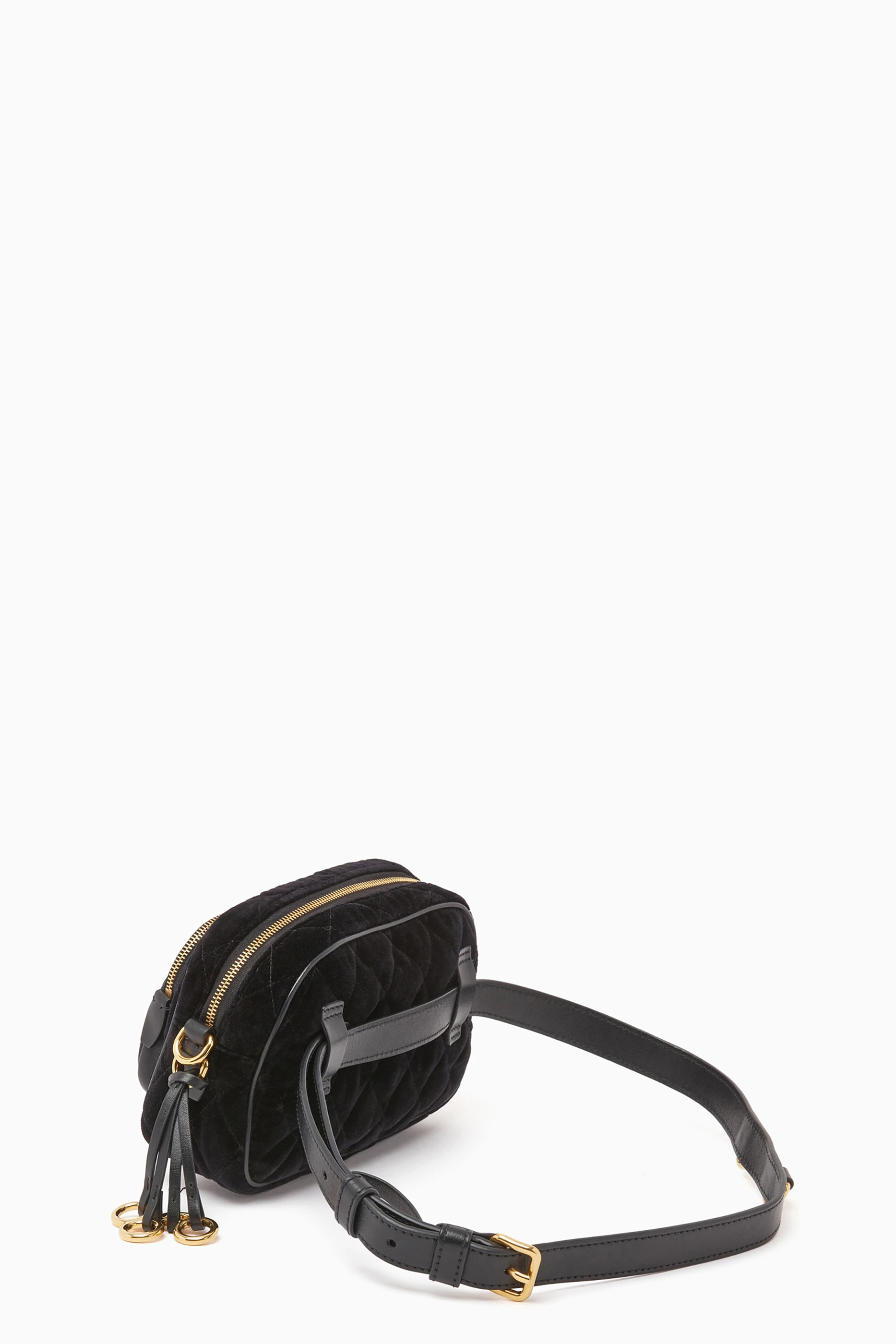 Prada velvet belt best sale bag