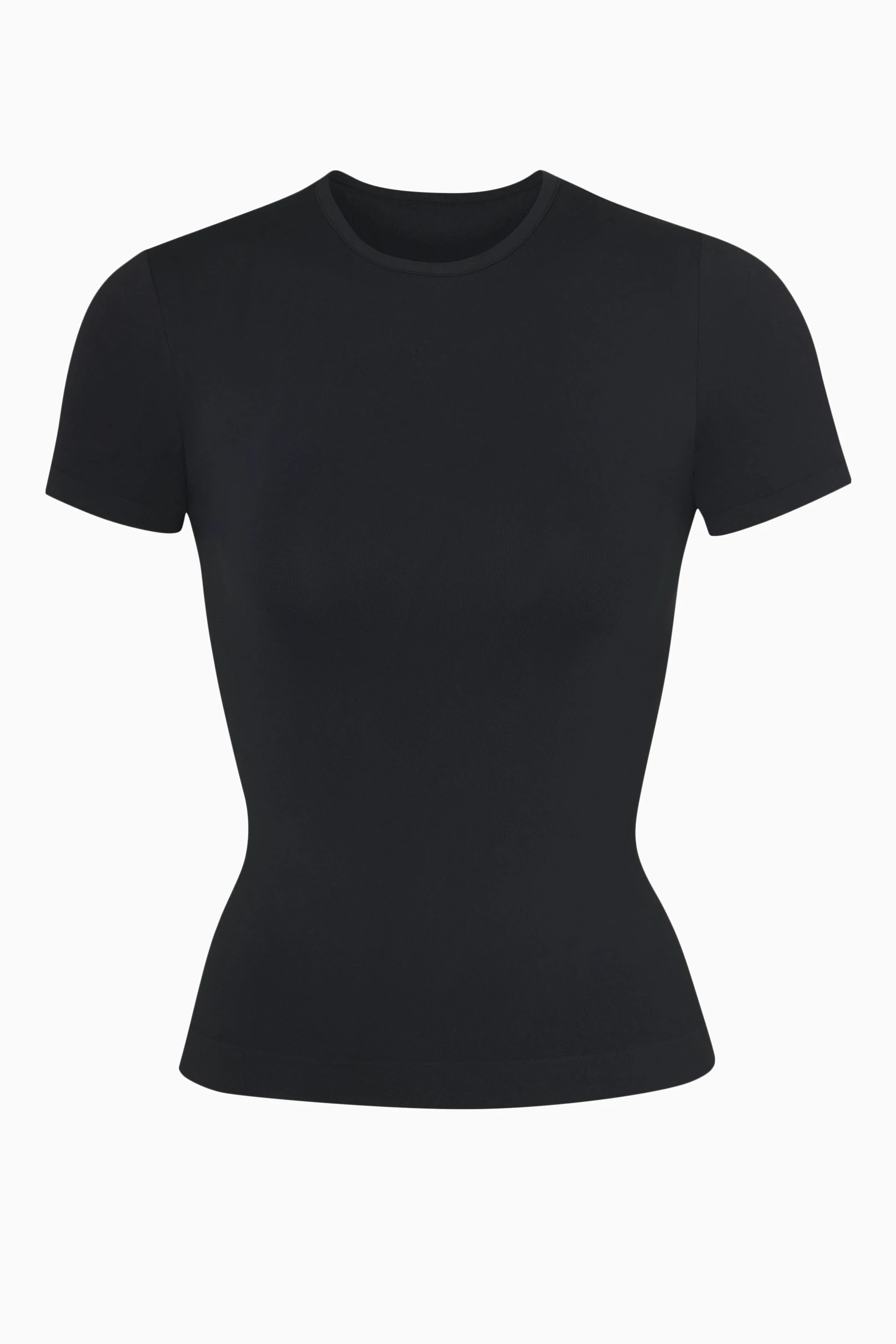 Buy SKIMS Black Soft Smoothing T-shirt for Women in UAE