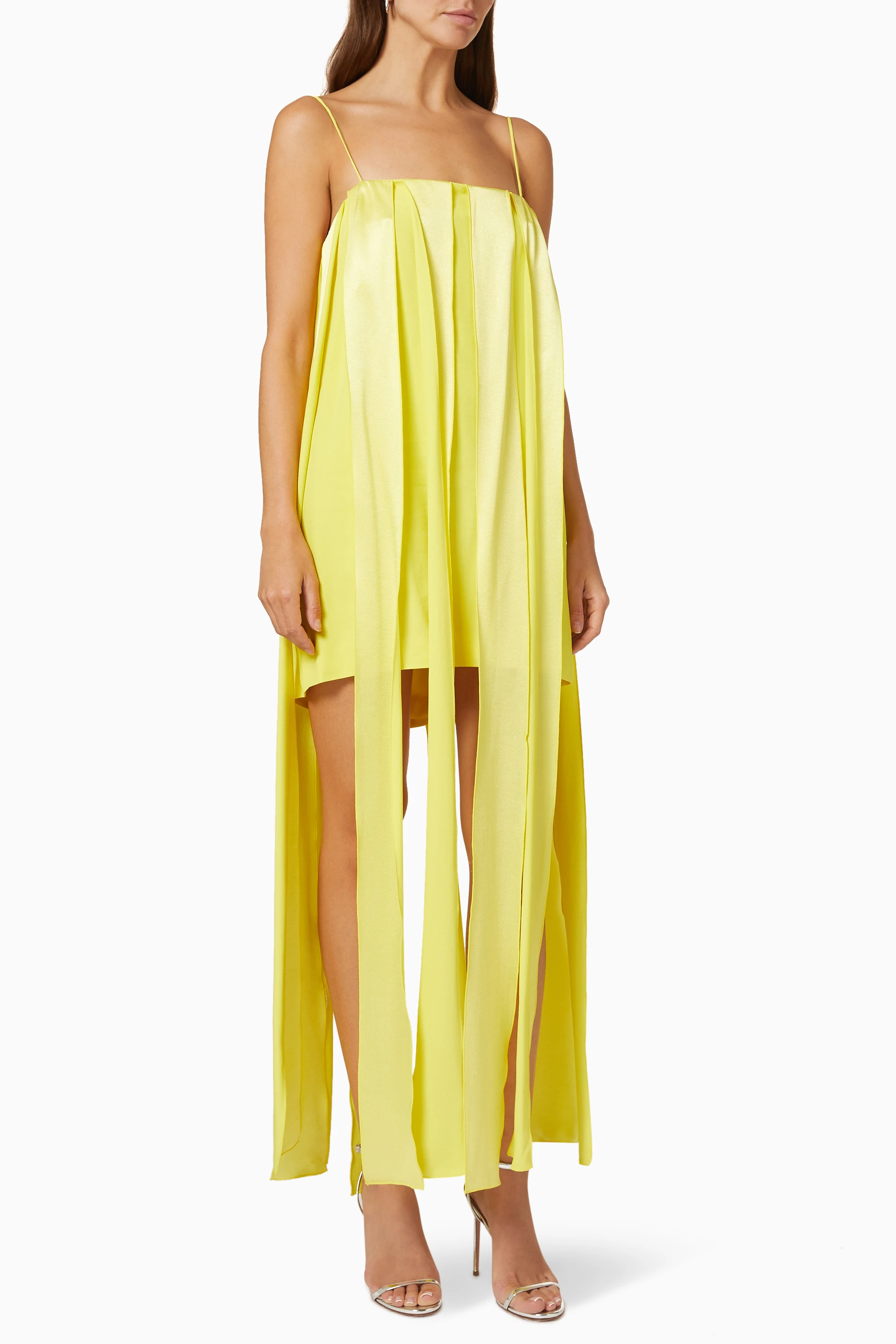 Bcbg dress yellow outlet