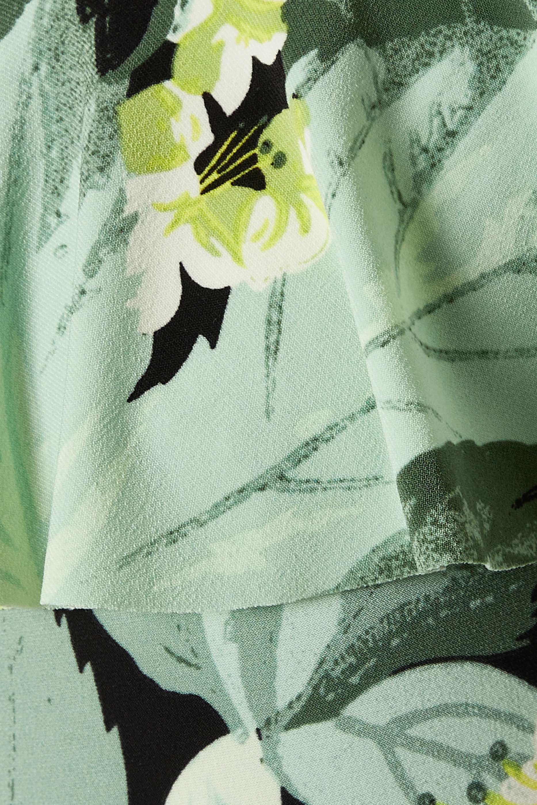 Norma Kamali // Green & Multicolour Jewel Fishtail Dress – VSP