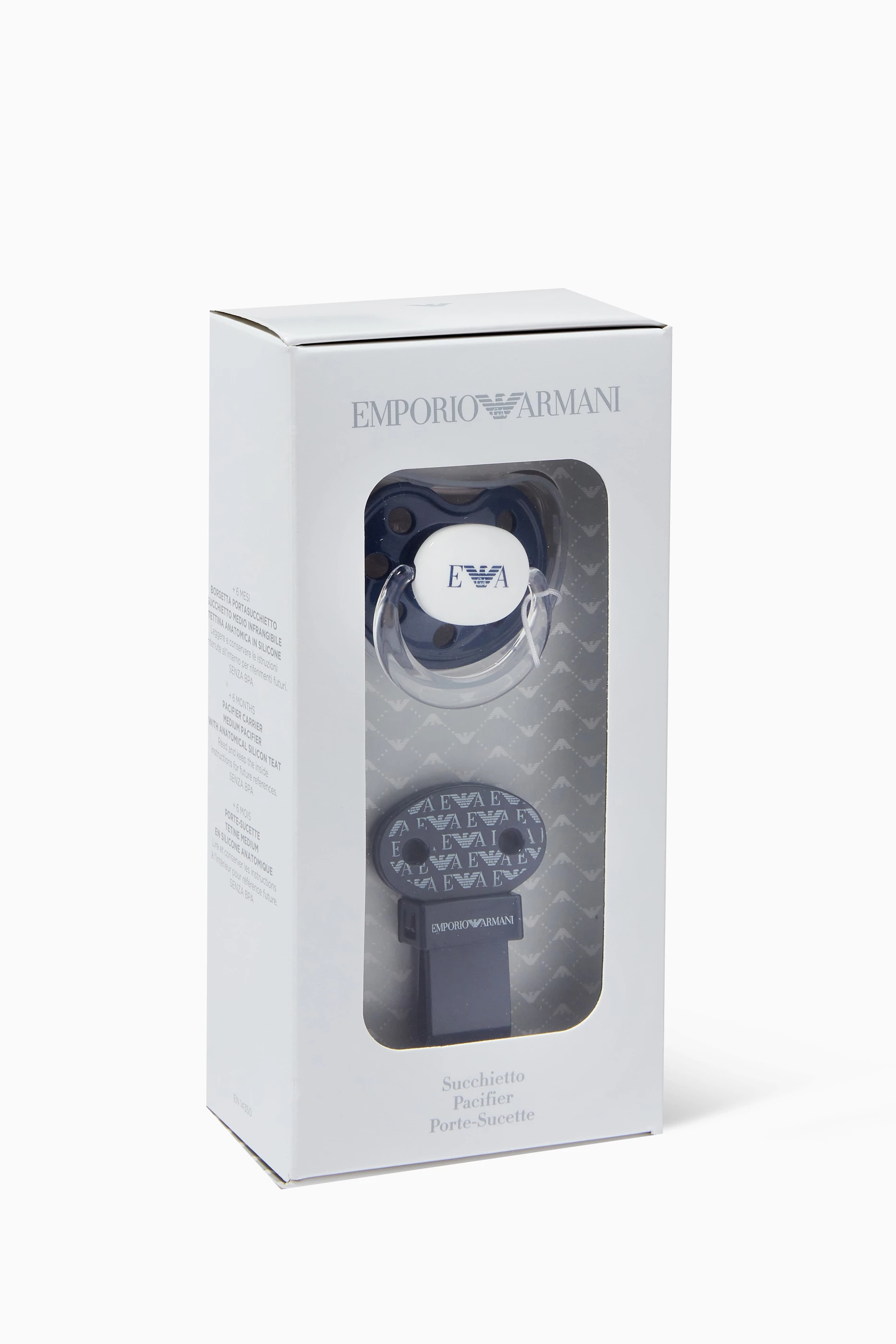 Armani pacifier hot sale