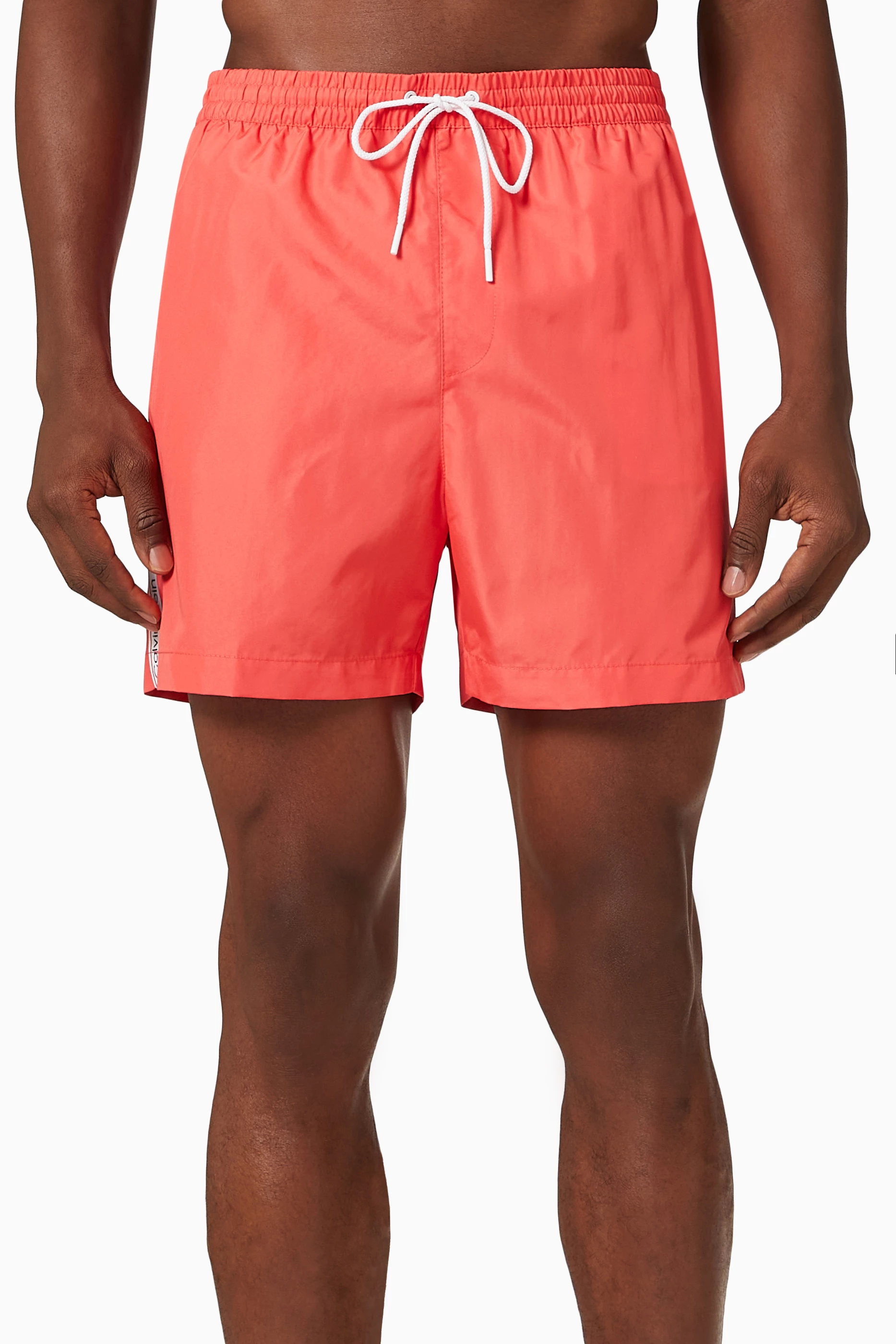 Calvin klein pink swim shorts hotsell