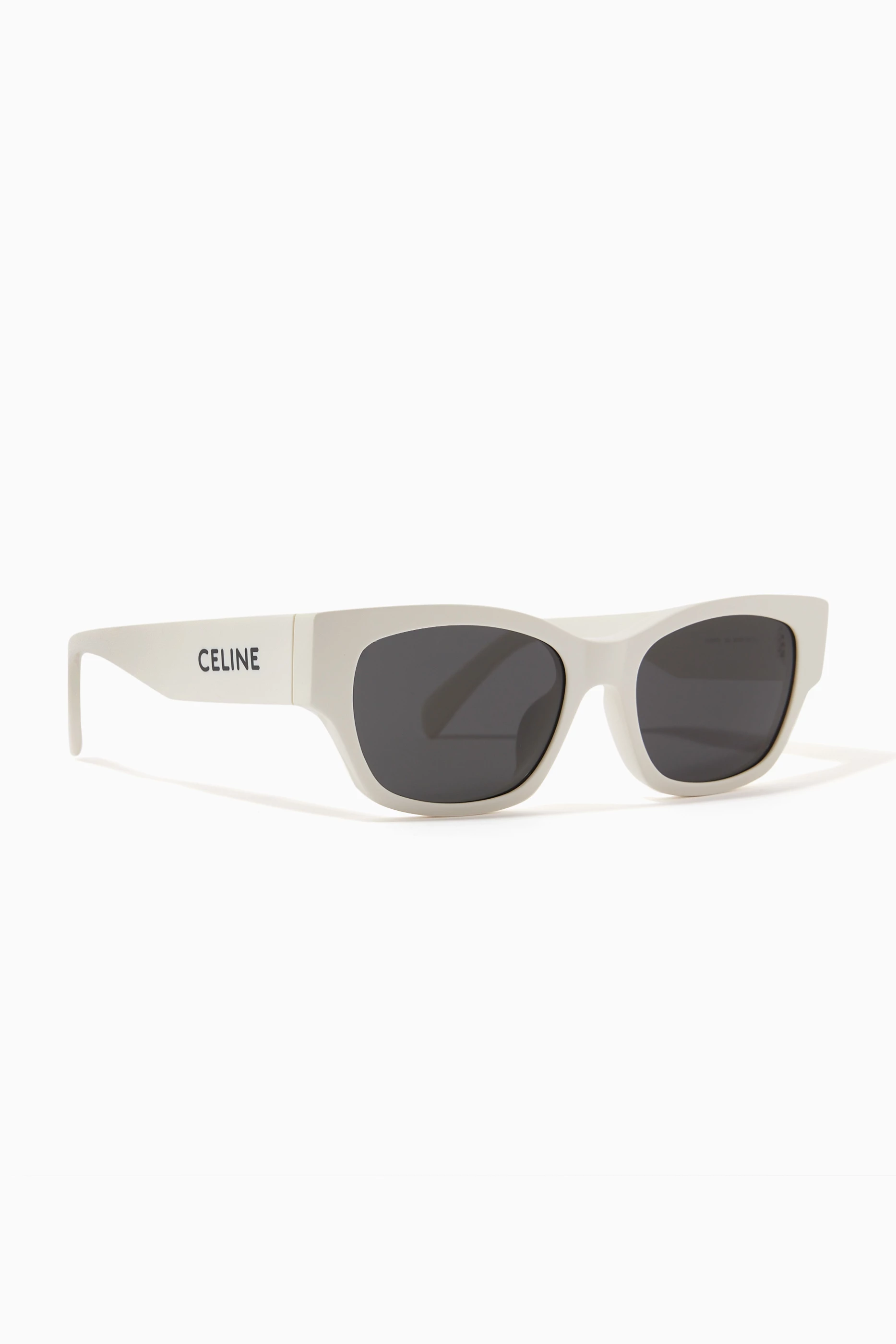 Celine online white sunglasses