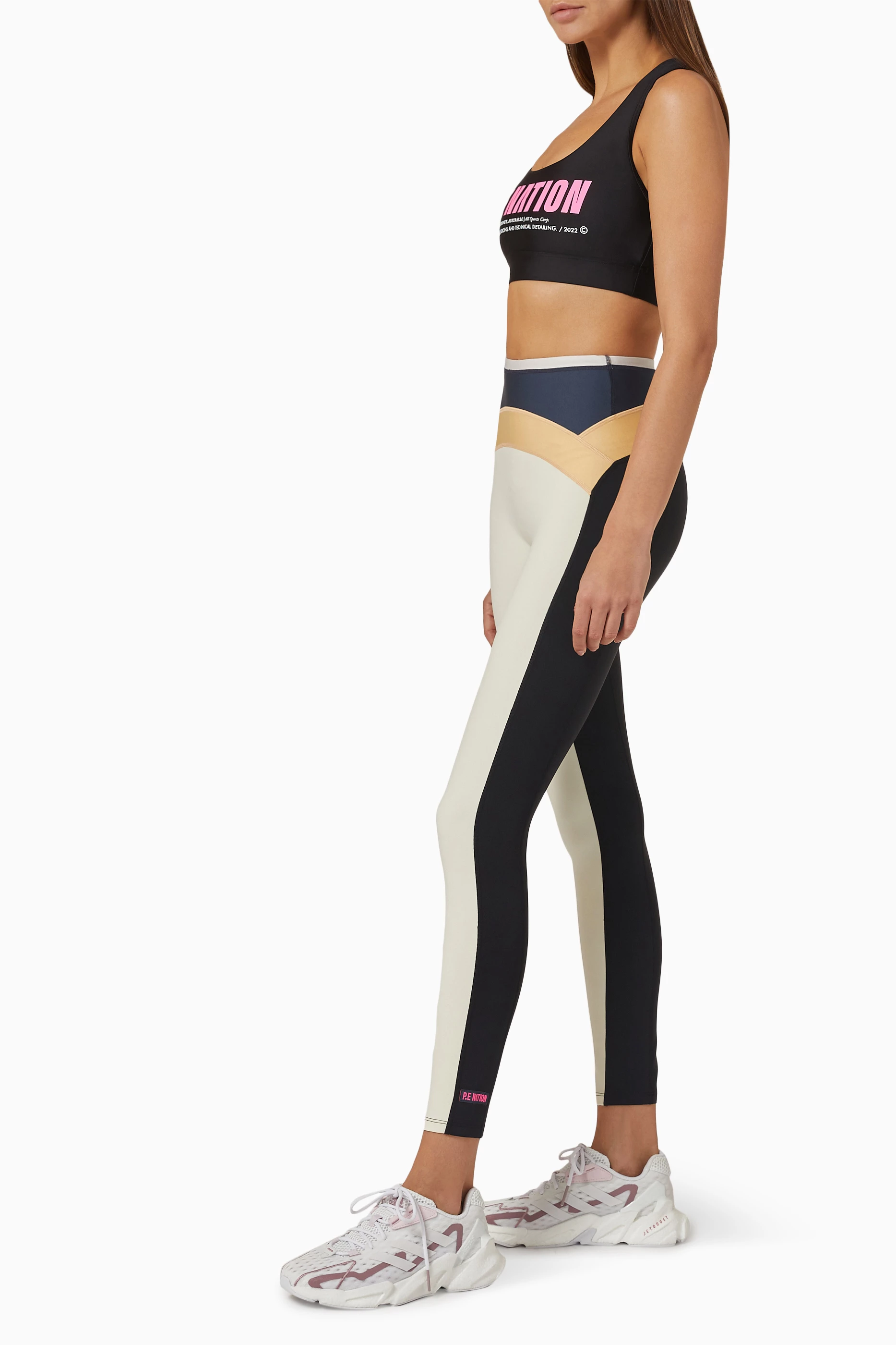 Frontside Legging | Pearled Ivory | P.E Nation