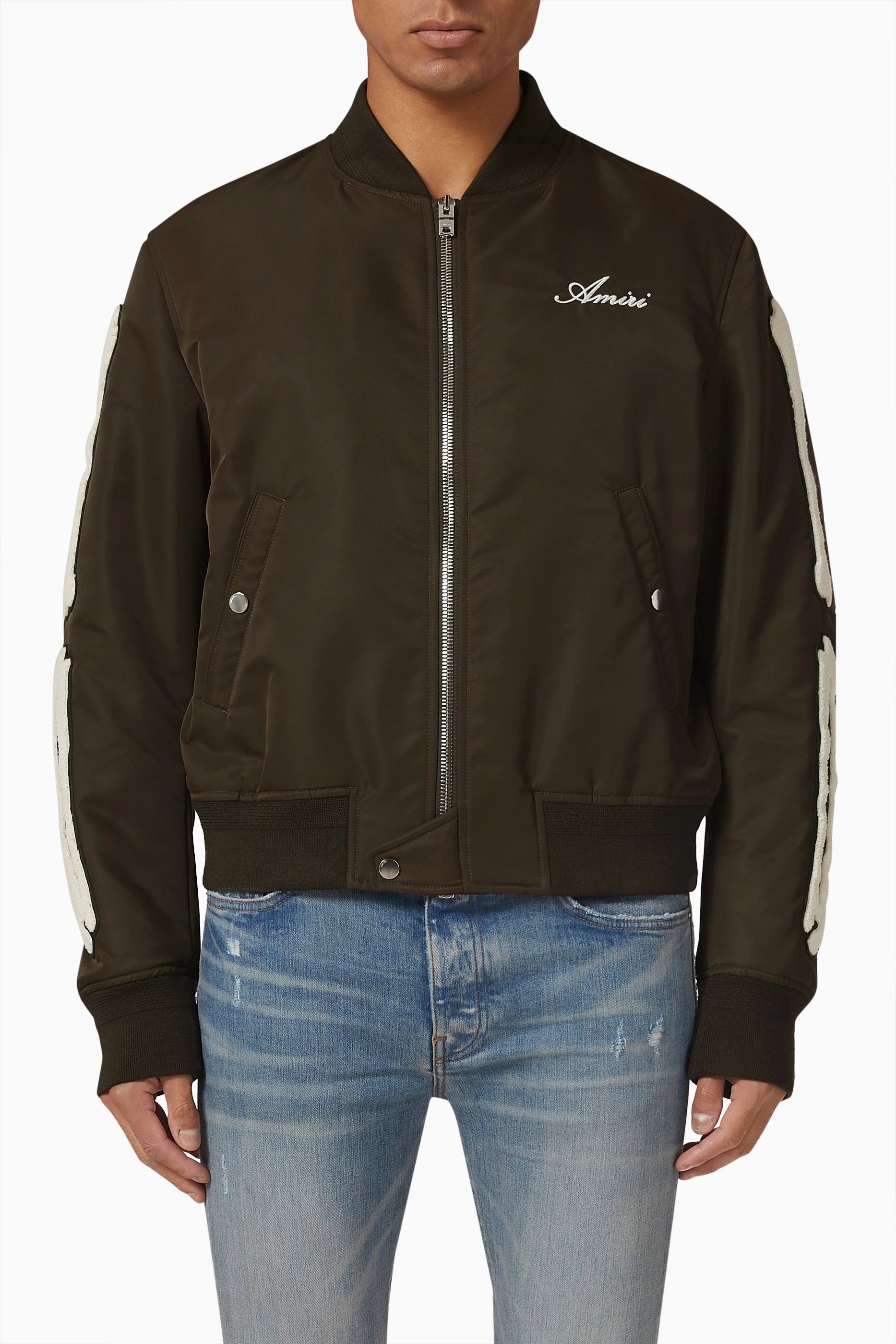 Amiri bomber denim jacket discount
