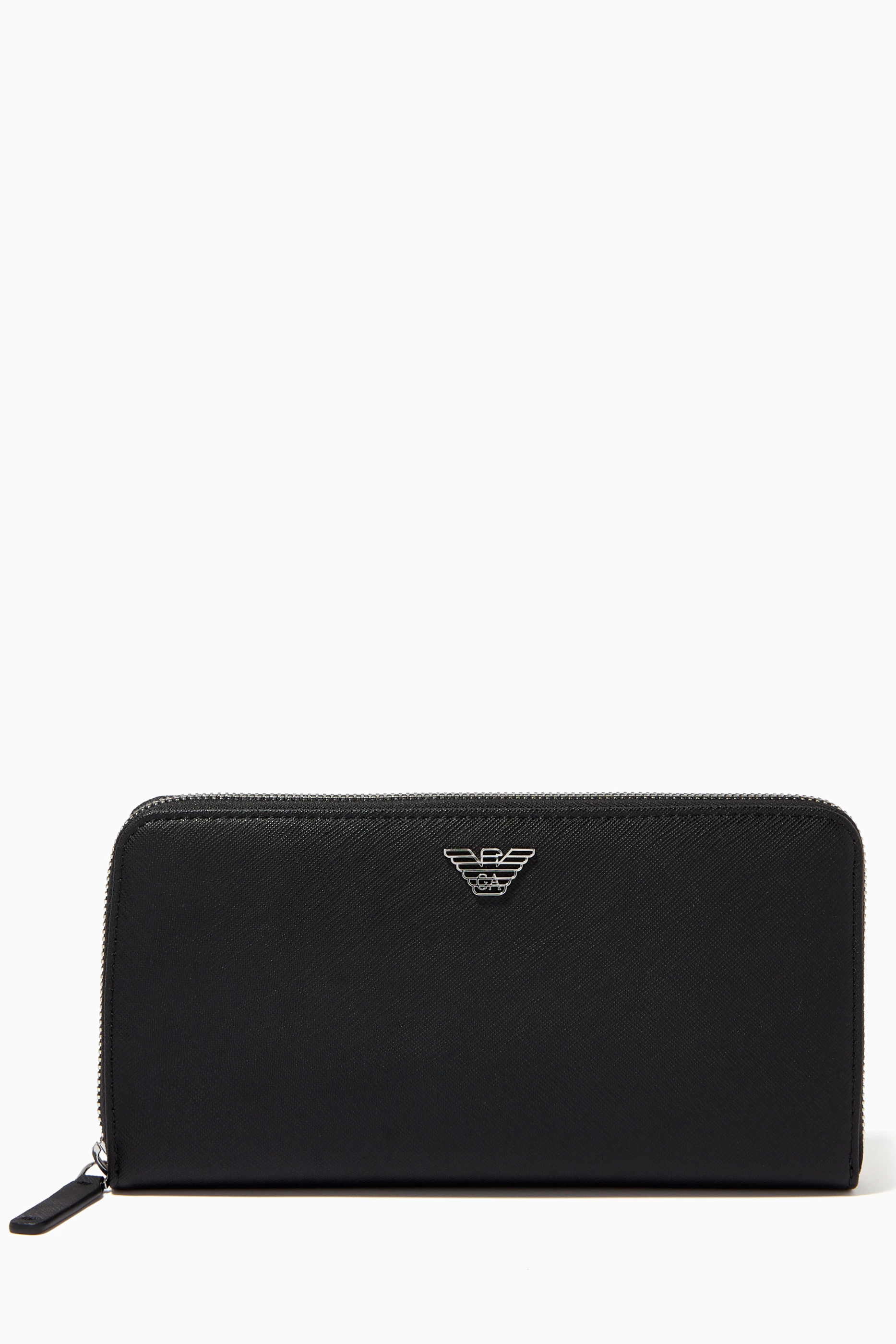 Emporio armani new arrivals wallet