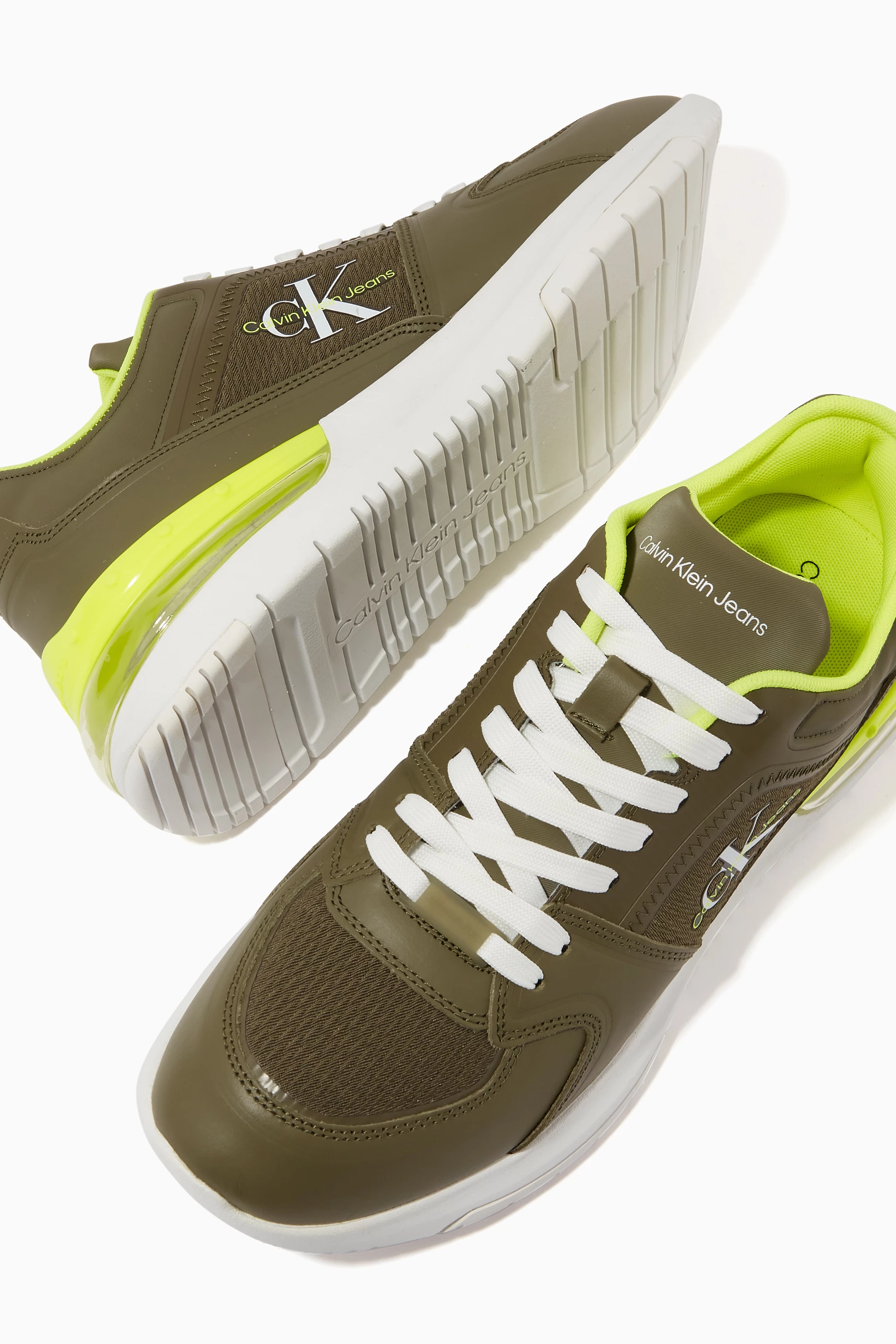 Calvin klein shoes green new arrivals