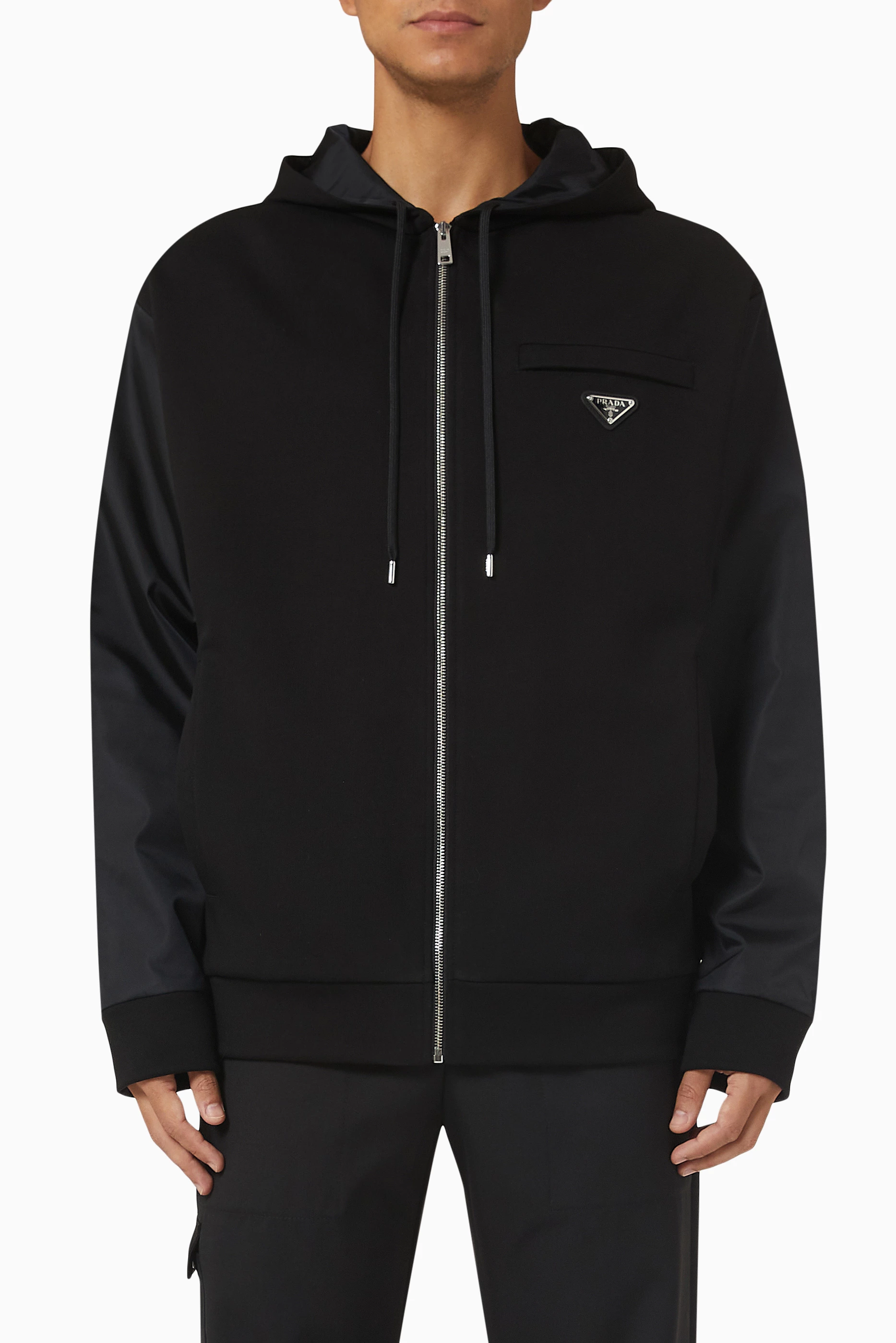 Prada best sale pullover jacket