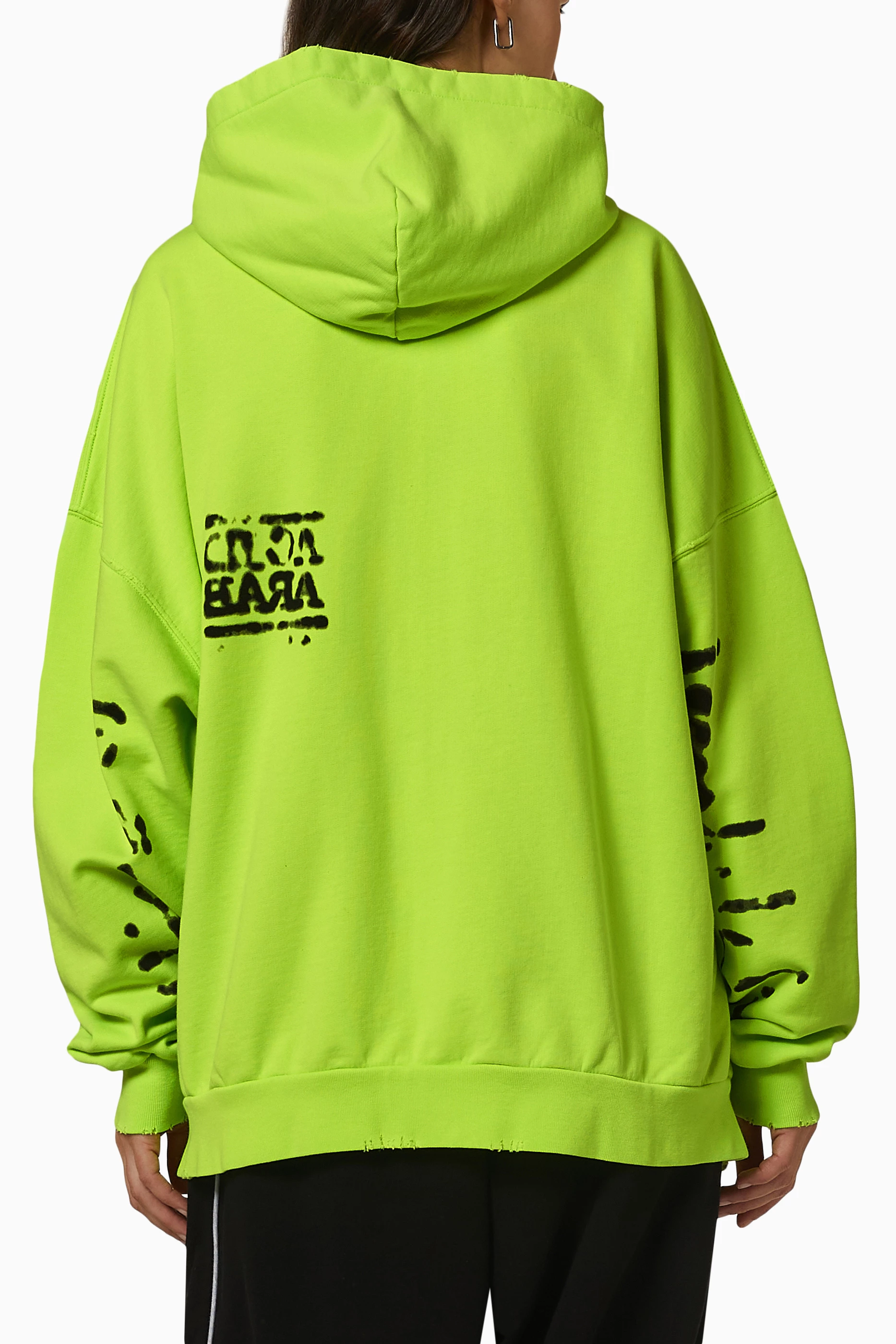 Balenciaga hoodie neon store