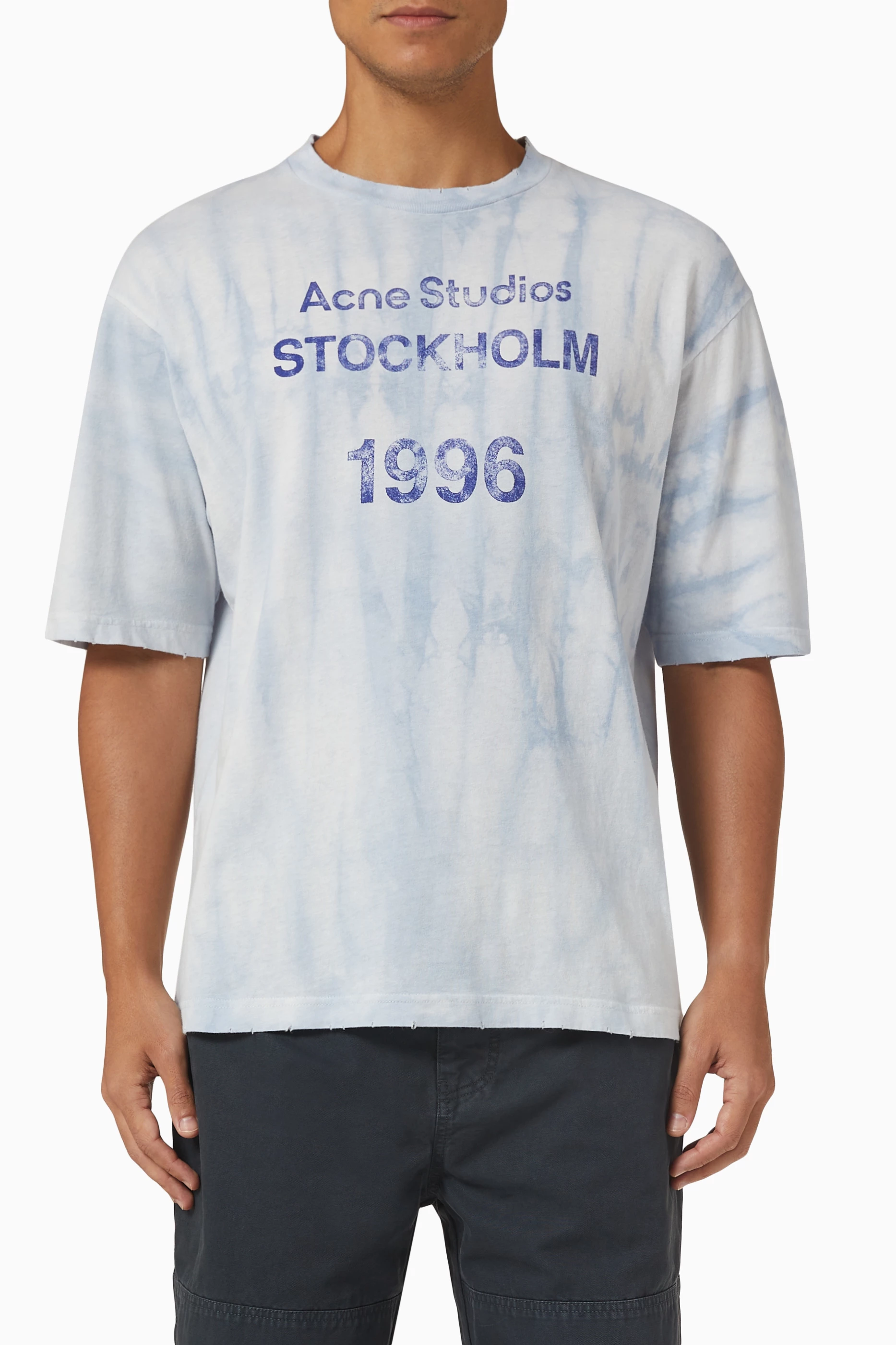 Acne studios sale blue shirt