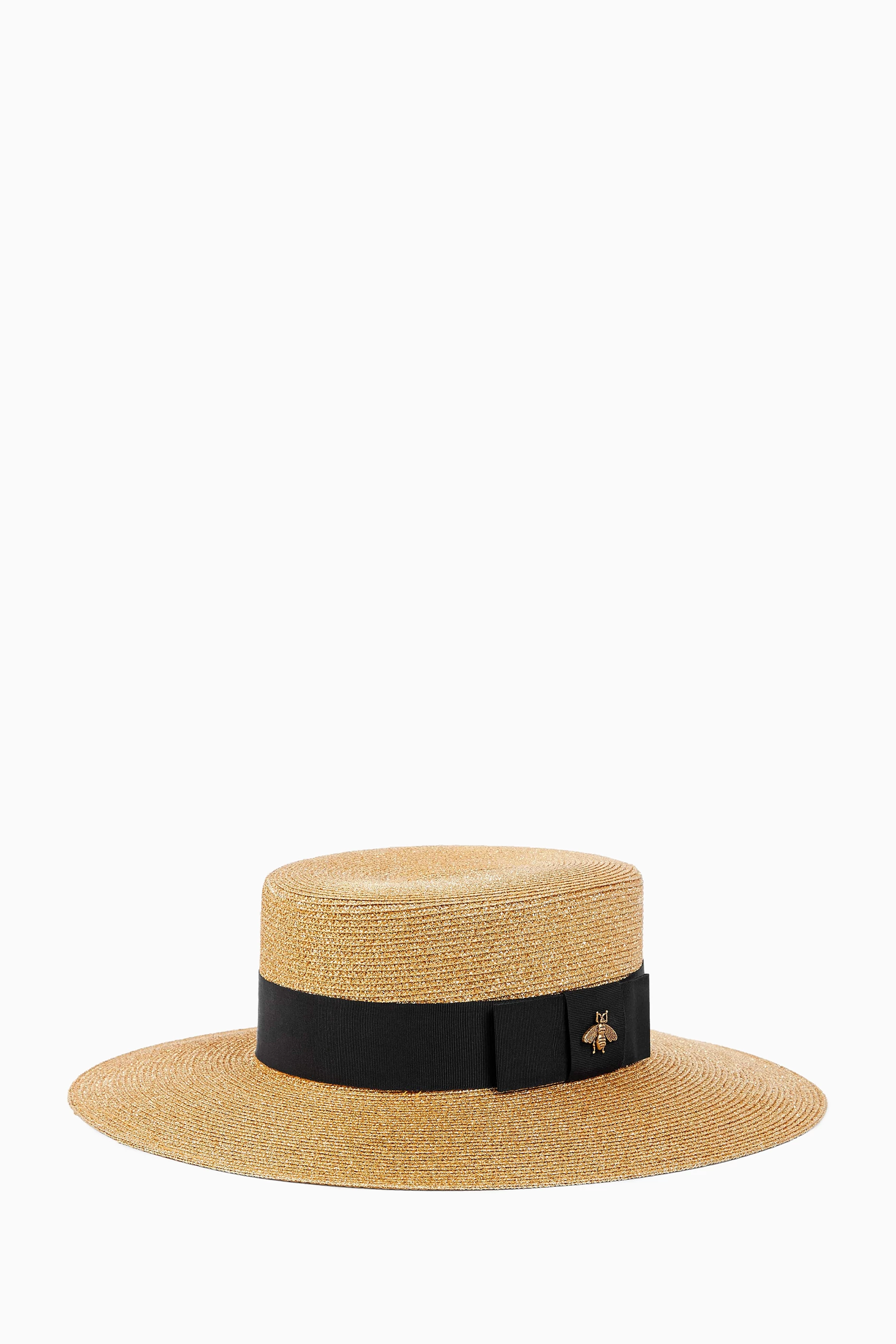 Gucci straw best sale hat