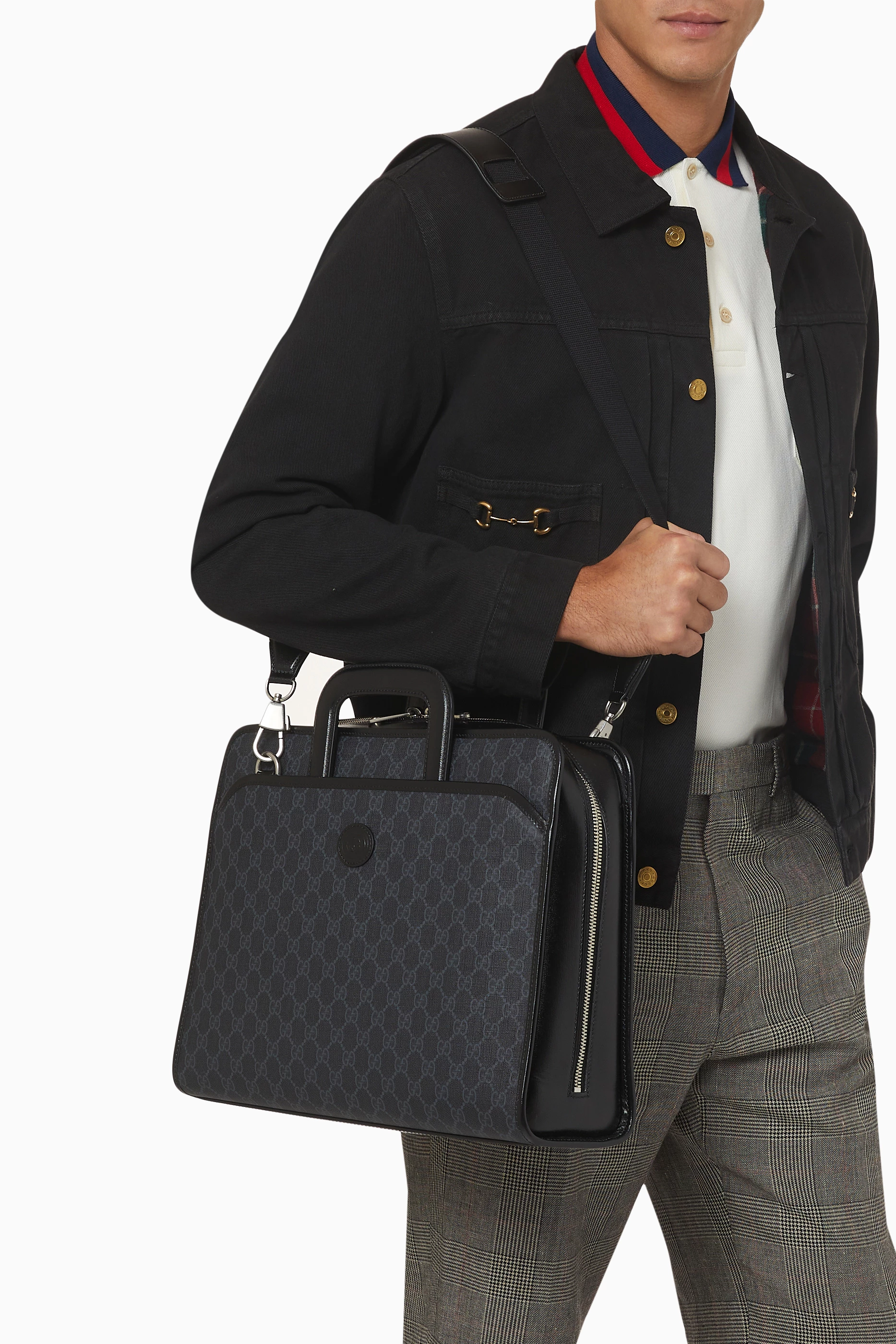 Gucci discount men's briefcase