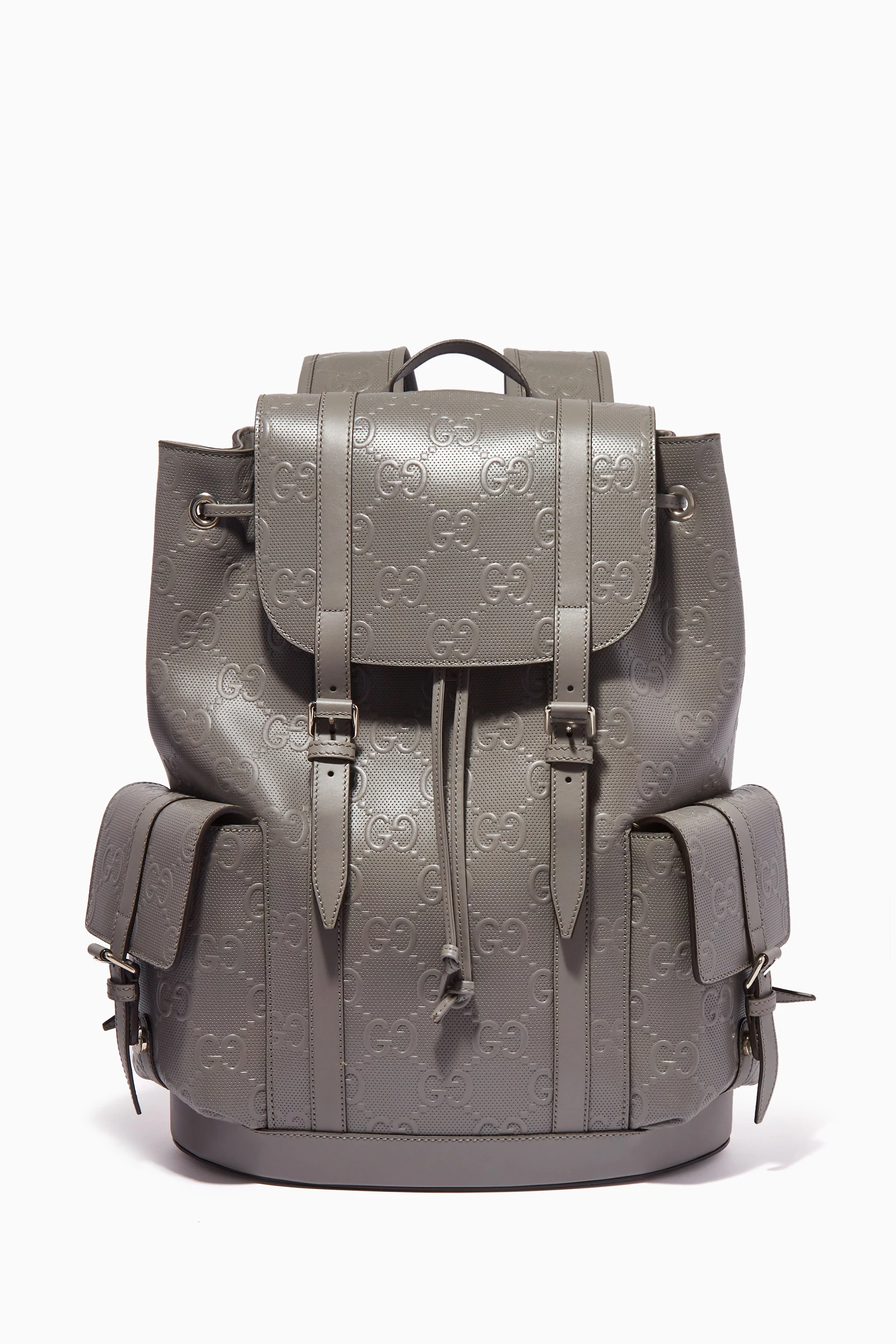 Gucci cheap grey backpack