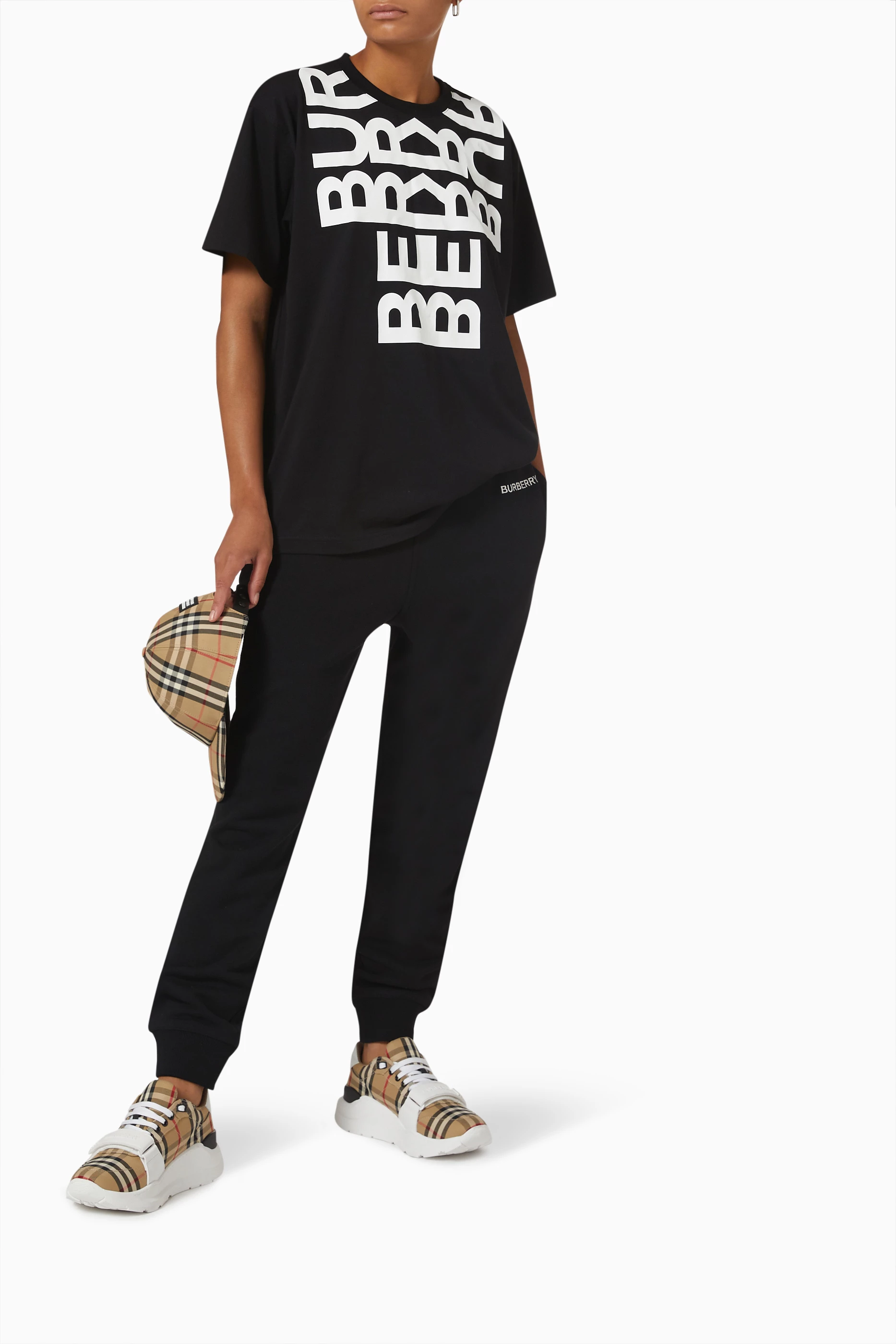 Burberry jogger set cheap