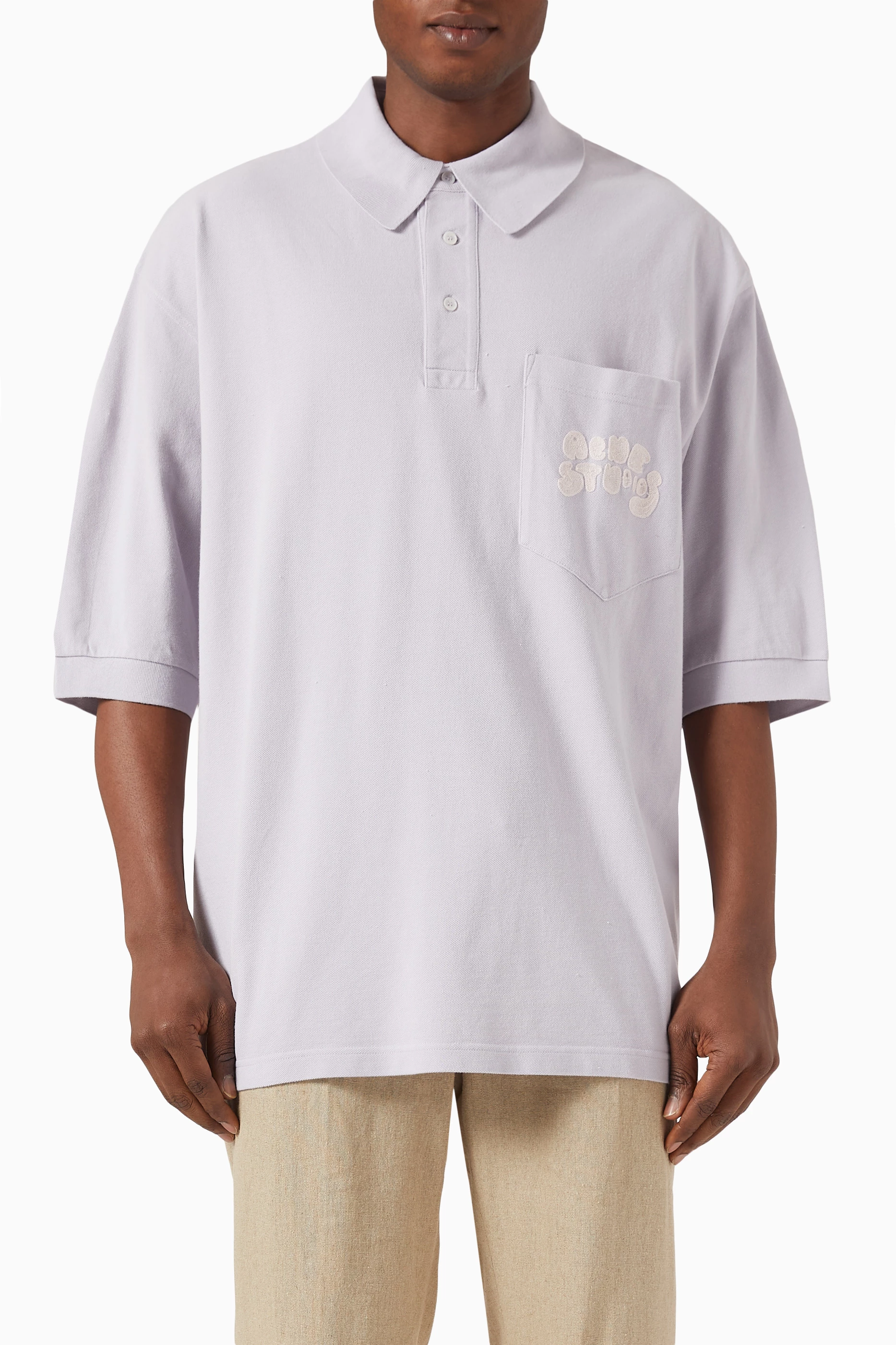 Acne new arrivals polo shirt