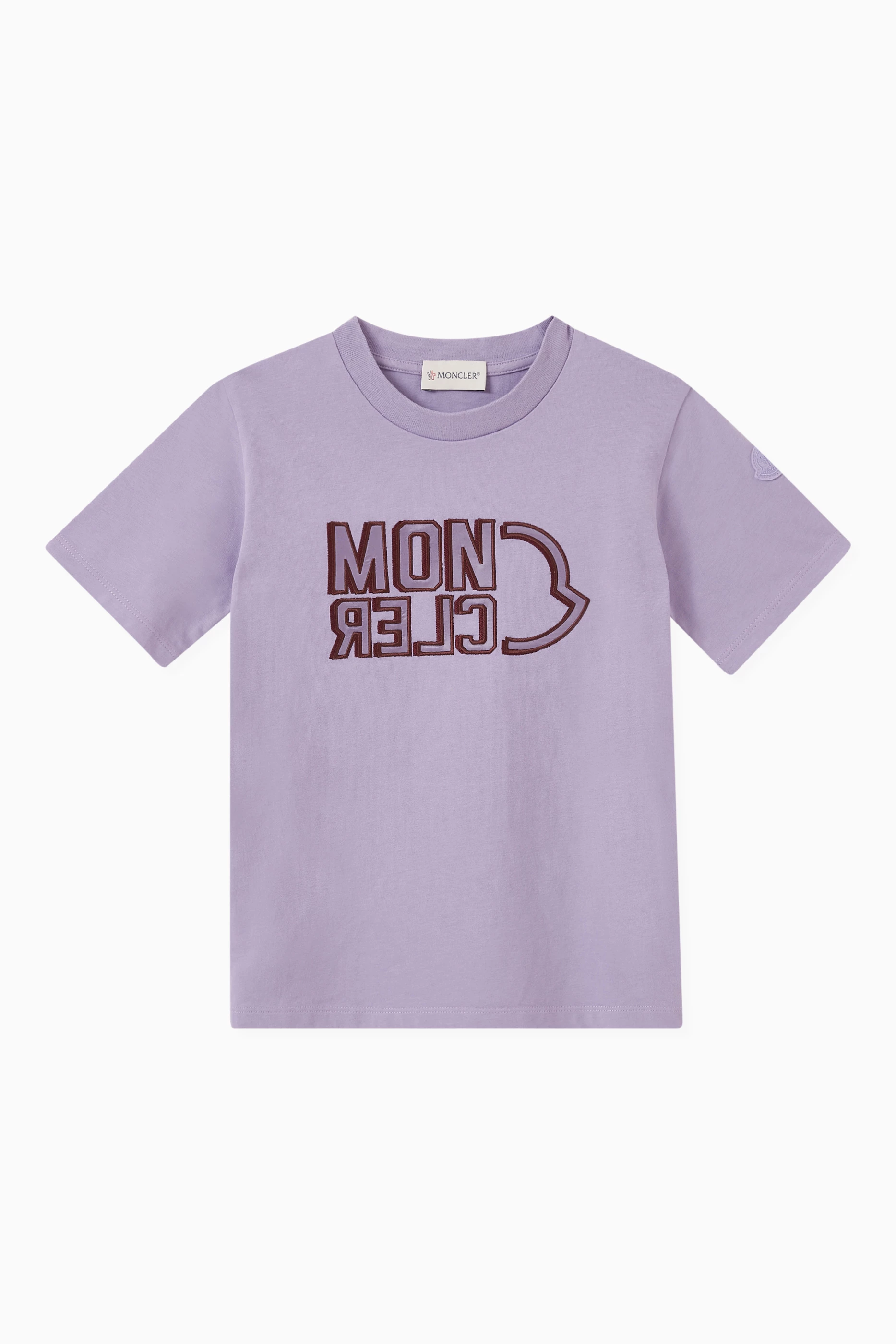 Purple hot sale moncler shirt