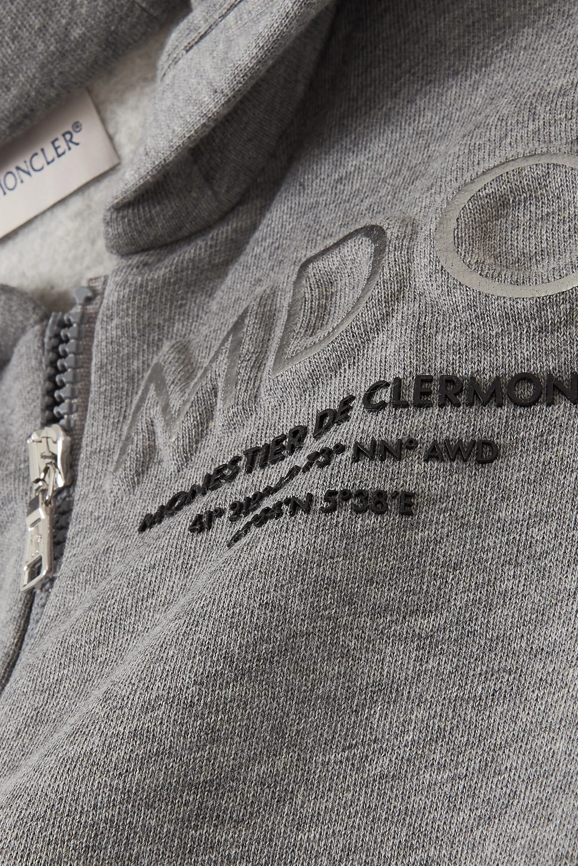 Grey moncler deals tracksuit
