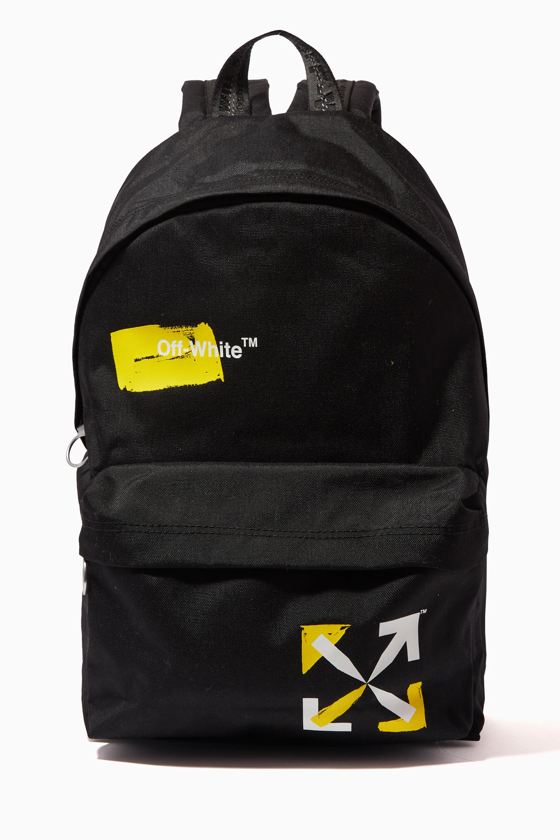 Black off white on sale backpack