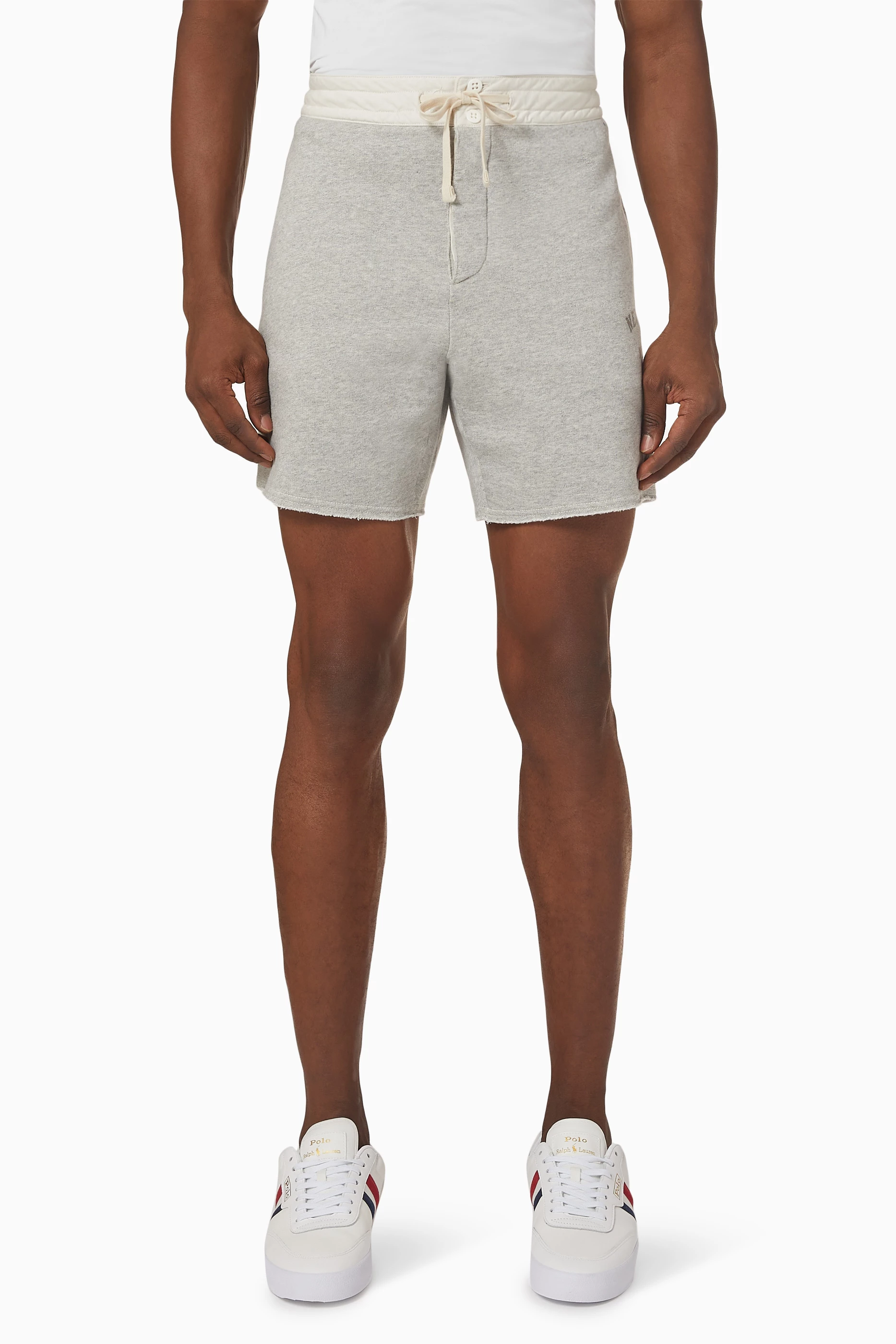 Grey polo shop sweat shorts