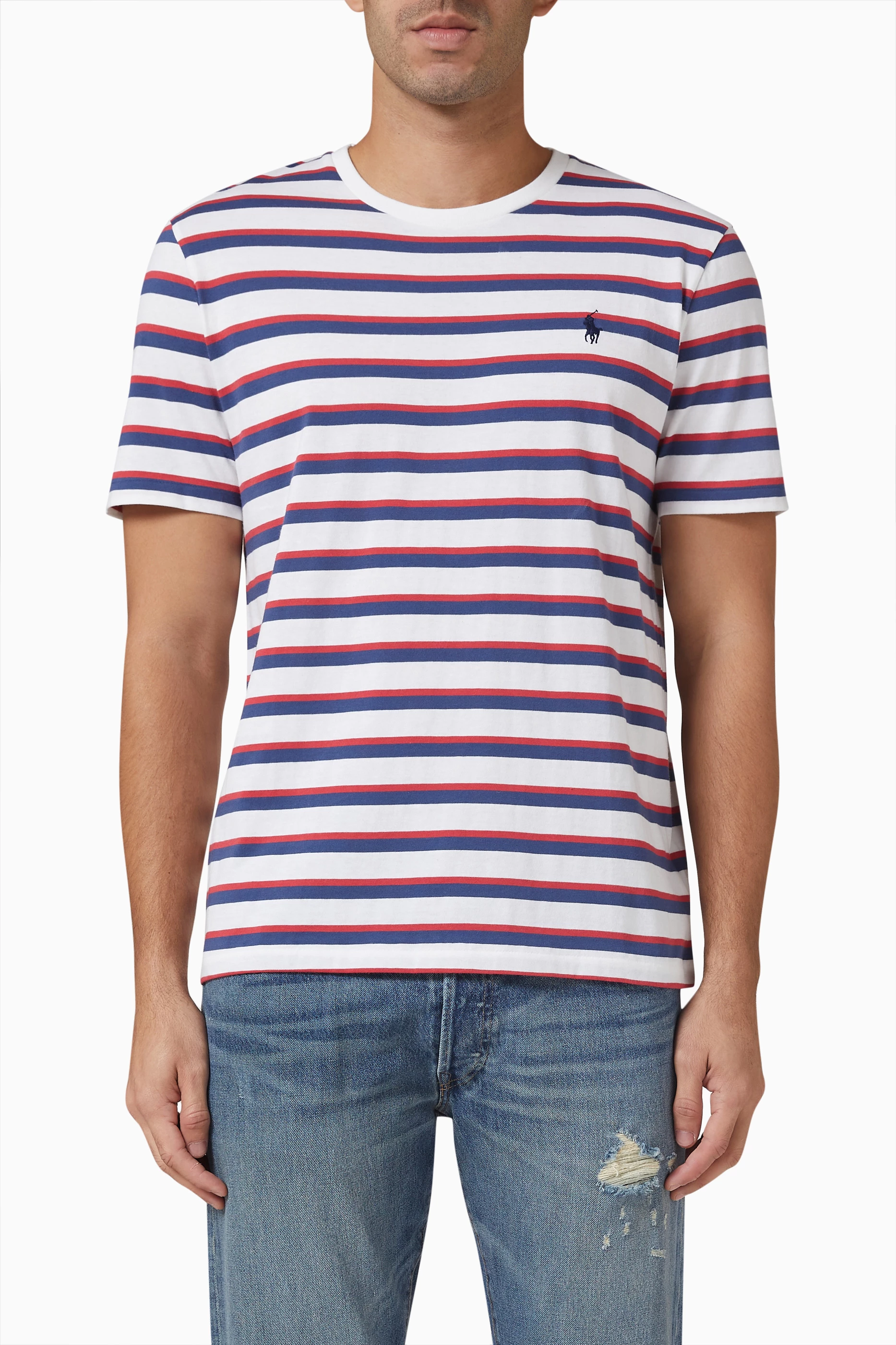 Polo ralph lauren white tee sales