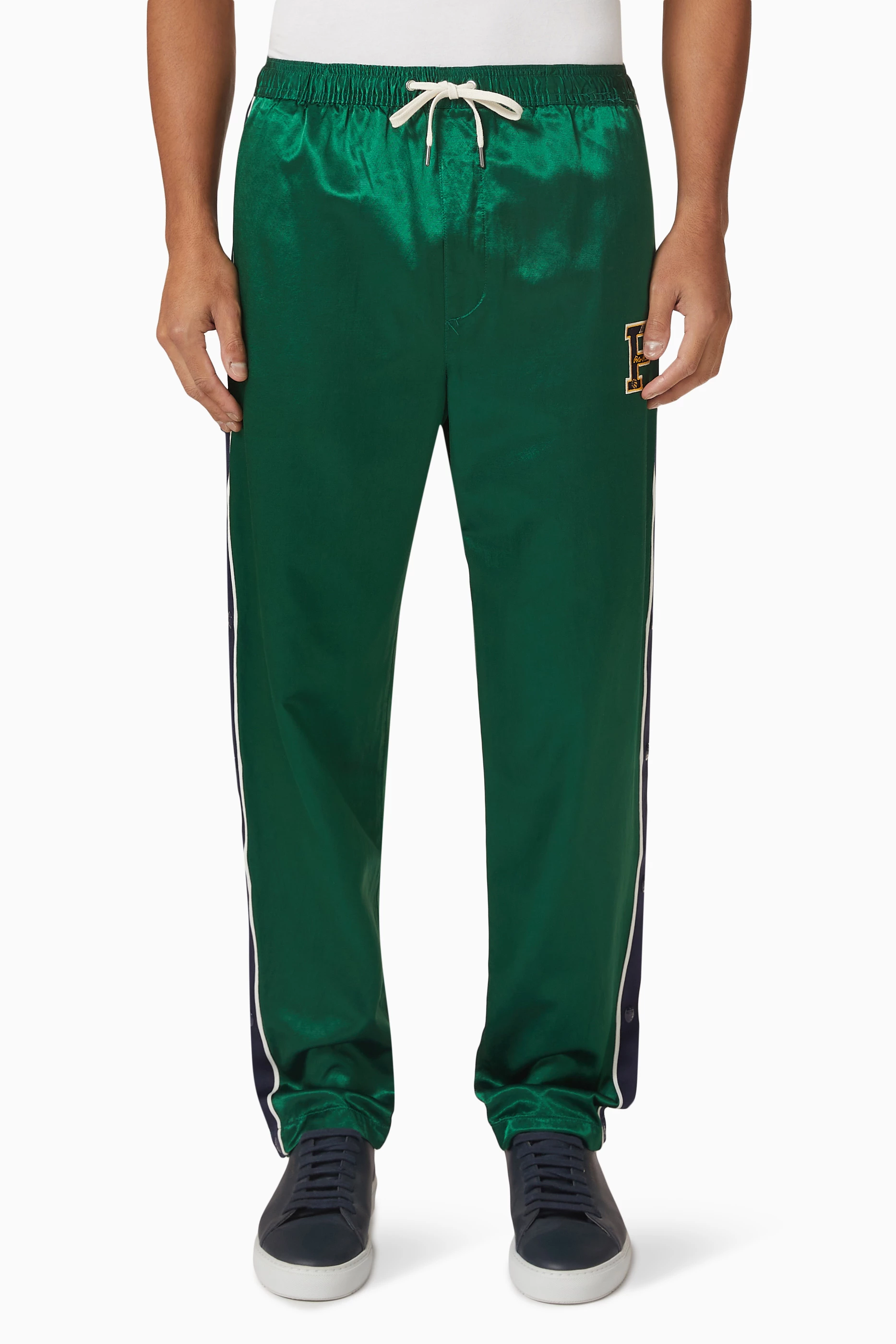 Green best sale track pant