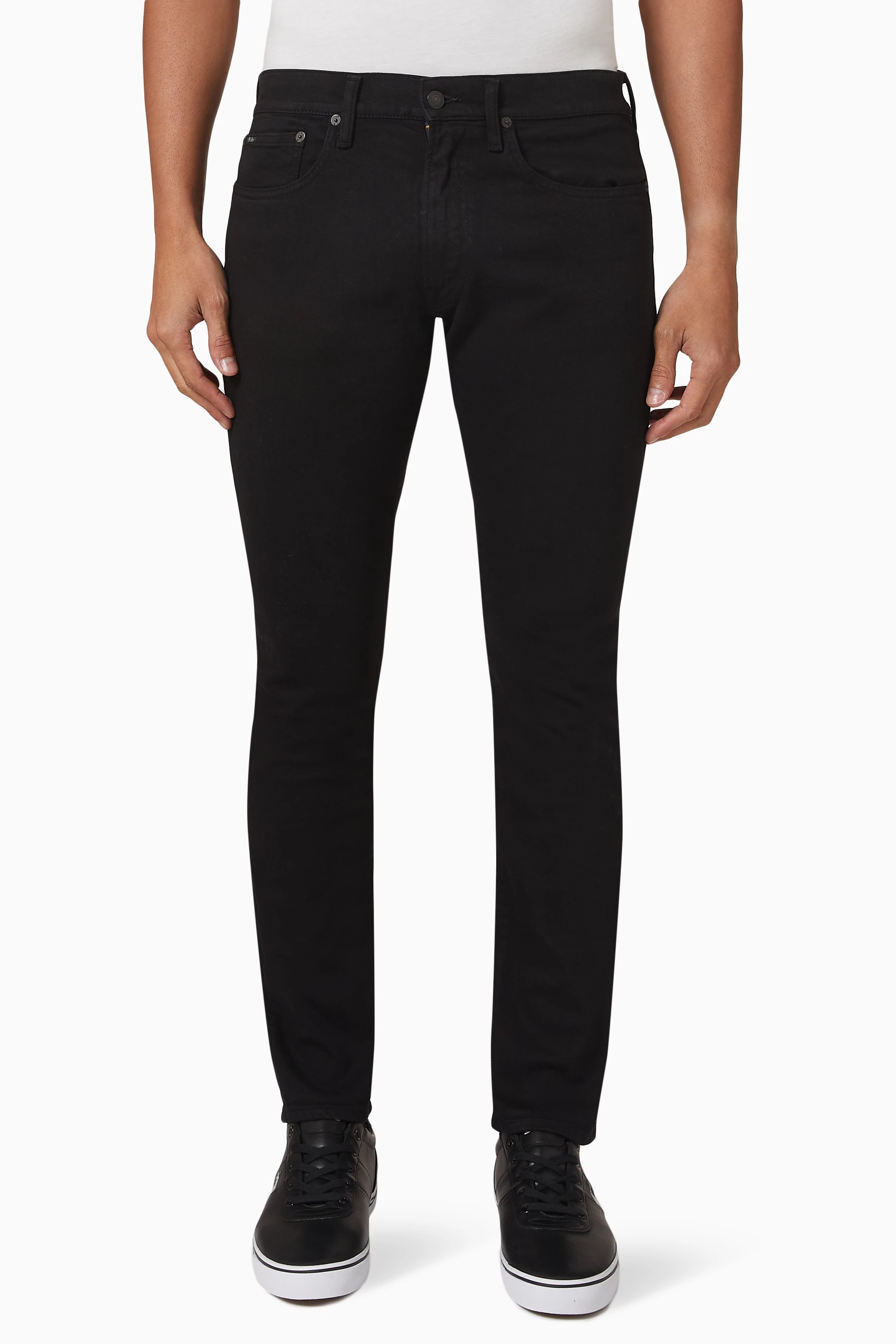Buy Polo Ralph Lauren Black Slim Fit Jeans in Denim for Men in UAE