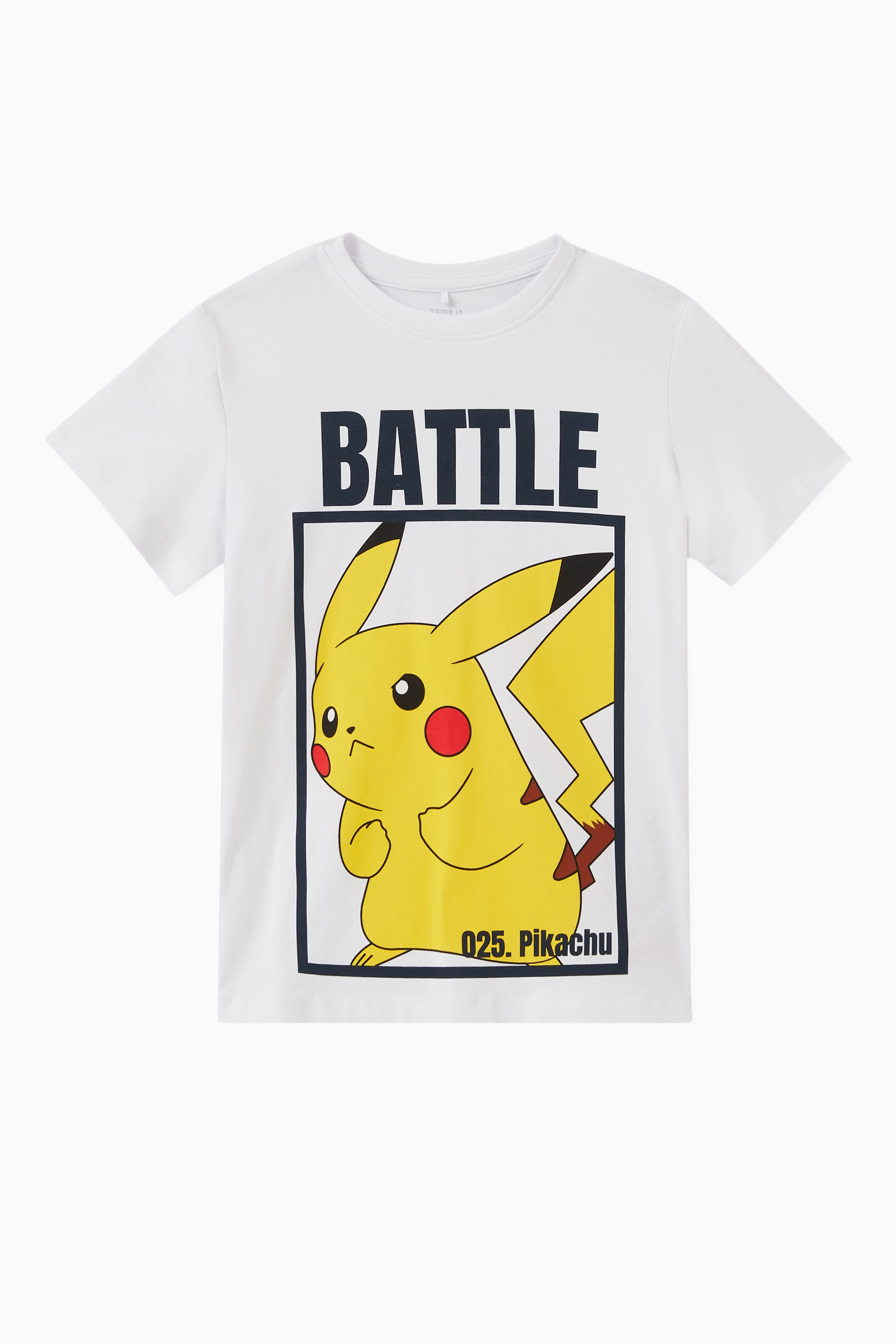 Buy Name It White Pokemon T shirt in Cotton for Baby Boys in UAE