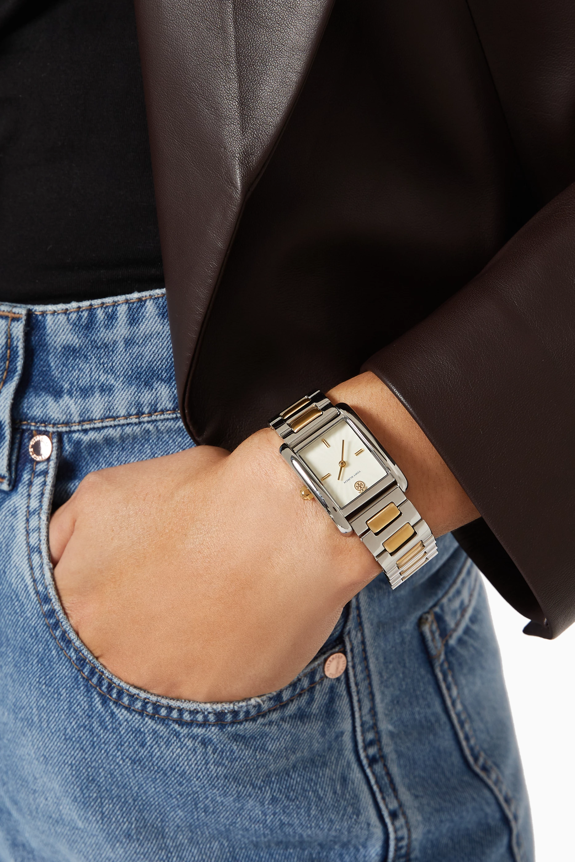 Buy Tory Burch Multicolour Eleanor Classic Quartz Watch 25 x 36mm